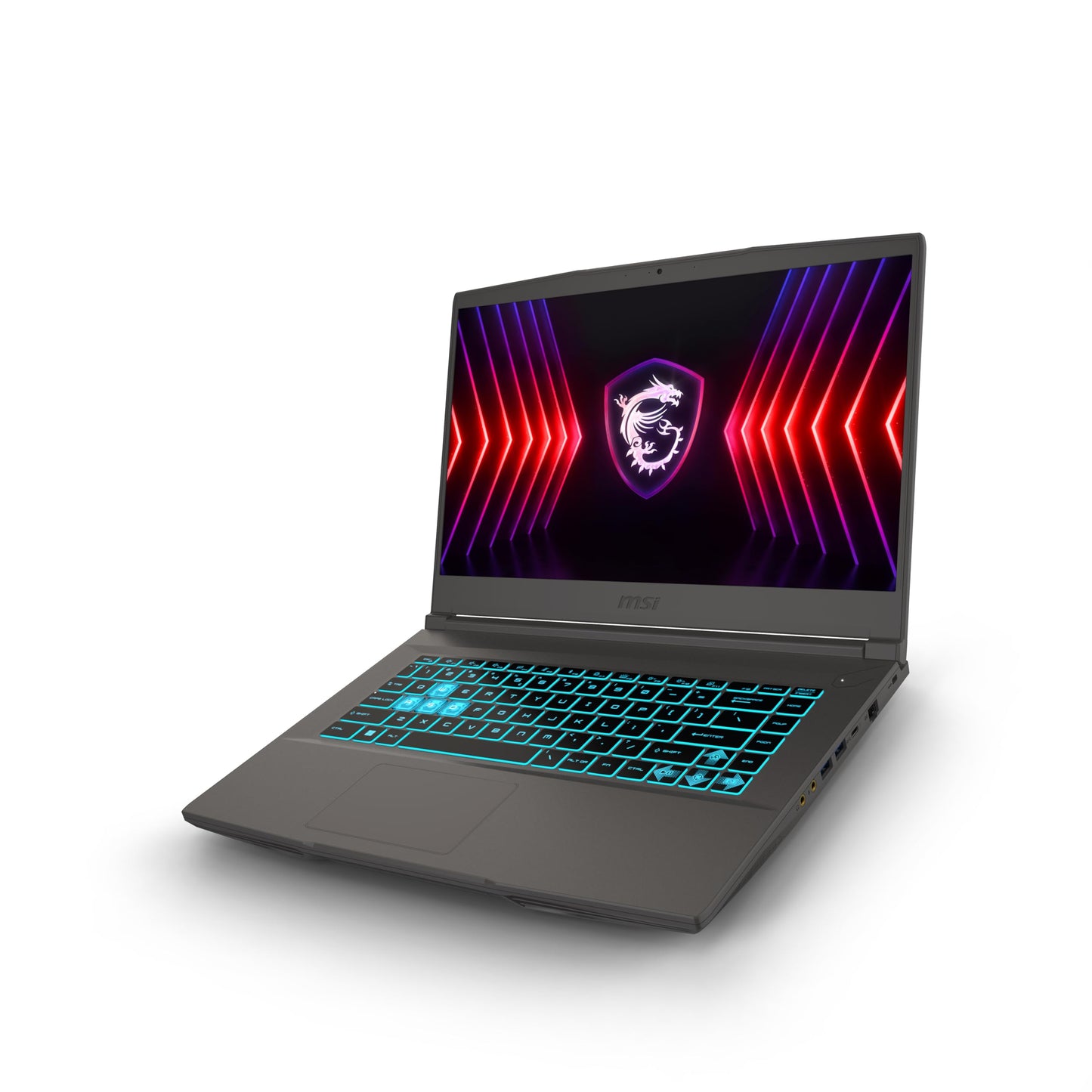 MSI Thin 15, Intel Core i7-12650H, 40CM FHD 144Hz Gaming Laptop(16GB/512GB NVMe SSD/Windows 11 Home/NVIDIA GeForce RTX 4050,GDDR6 6GB/Cosmos Gray/1.86Kg), B12VE-1688IN