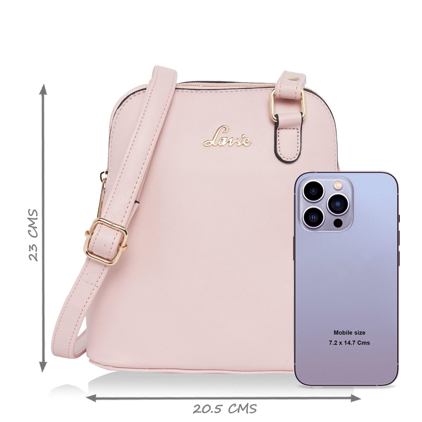 Lavie Women's Merlin Vertical Dome Cross Body Sling Bag | Ladies Purse Handbag | Gift for Women