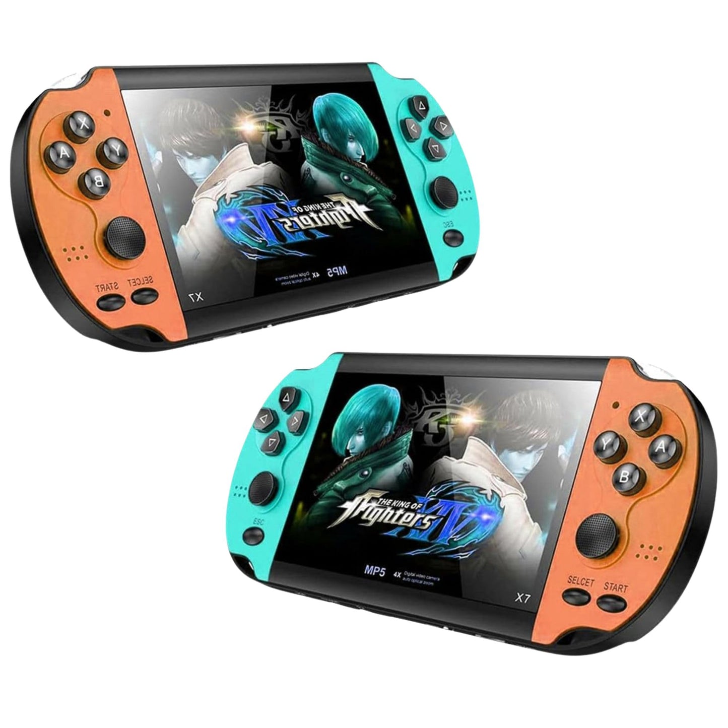 Drumstone (𝐁𝐔𝐘 𝟏 𝐆𝐄𝐓 𝟏 𝐒𝐩𝐞𝐜𝐢𝐚𝐥 𝟏𝟓 𝐘𝐞𝐚𝐫𝐬 𝐖𝐚𝐫𝐫𝐚𝐧𝐭𝐲 X7 Plus 4.3'' Retro Game Console – 8GB, 20,000+ Games, HD Screen, Portable with Dual Joysticks & Free Warranty