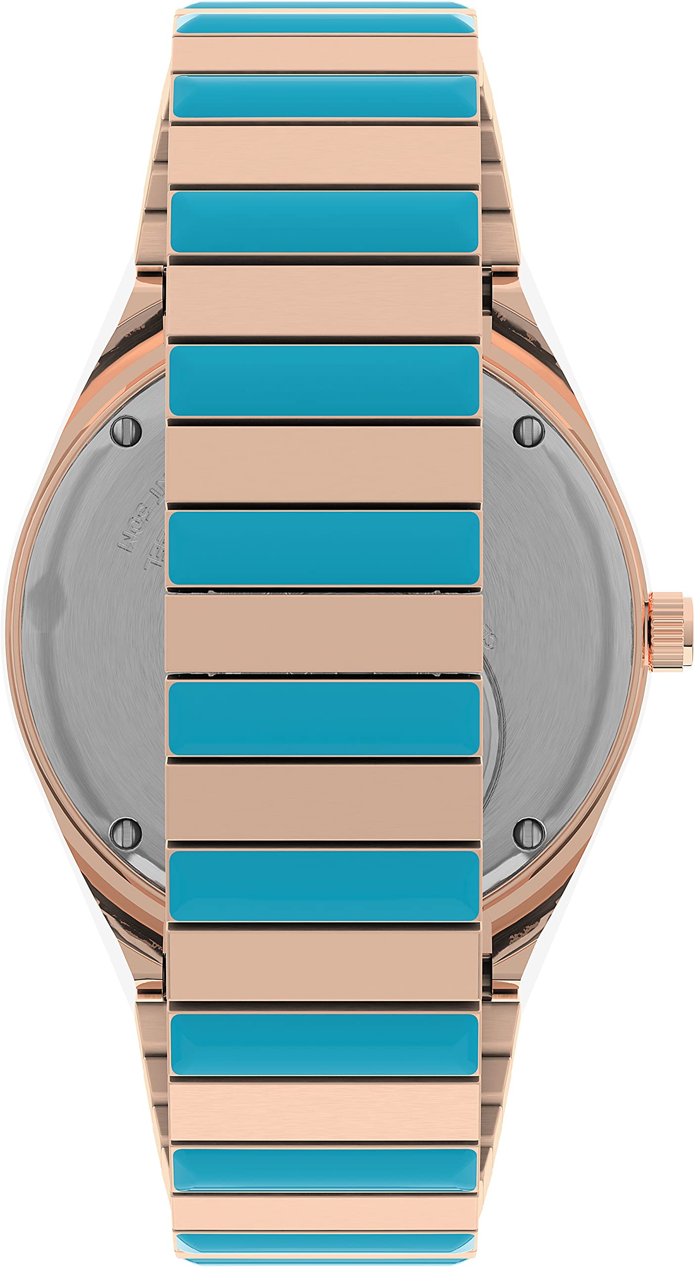 TIMEX Women Stainless Steel Analog Pink Dial Watch-Tw2U81500, Band Color-Multicolor