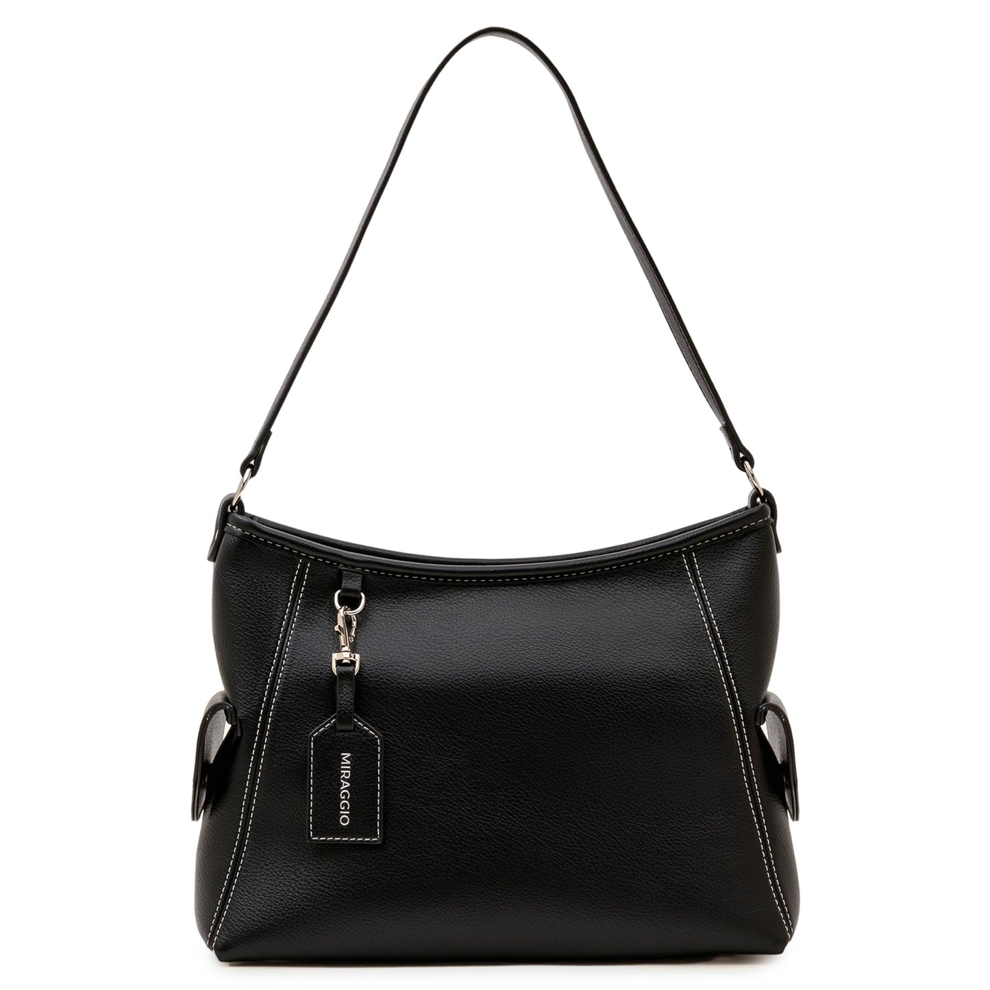 Miraggio Elin Hobo Bag For Women | Shoulder Bag For Women Stylish (Black)