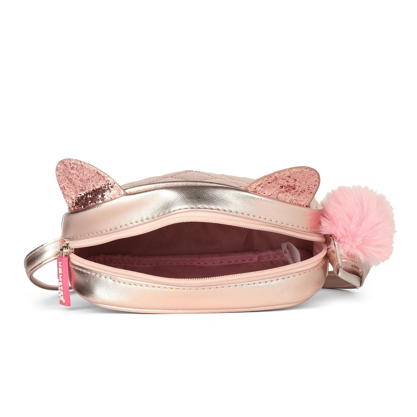 Hamster London HL Mob Meow Sling for Women and Girls Designer Bags for Makeup Pouch