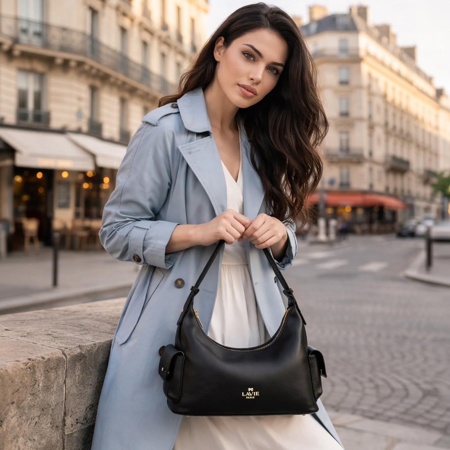 LAVIE PARIS Women's Pisa Hobo Bag | Hobo Handbag for Work | Ladies Purse | Stylish Shoulder Bag | Gift For Women