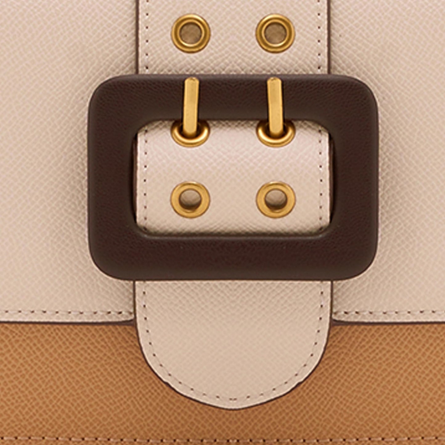 Miraggio Adrianne Sling Bag For Women With Adjustable & Detachable Broad Strap | Sling Bags For Women Stylish | Structured Crossbody Bag (Beige)