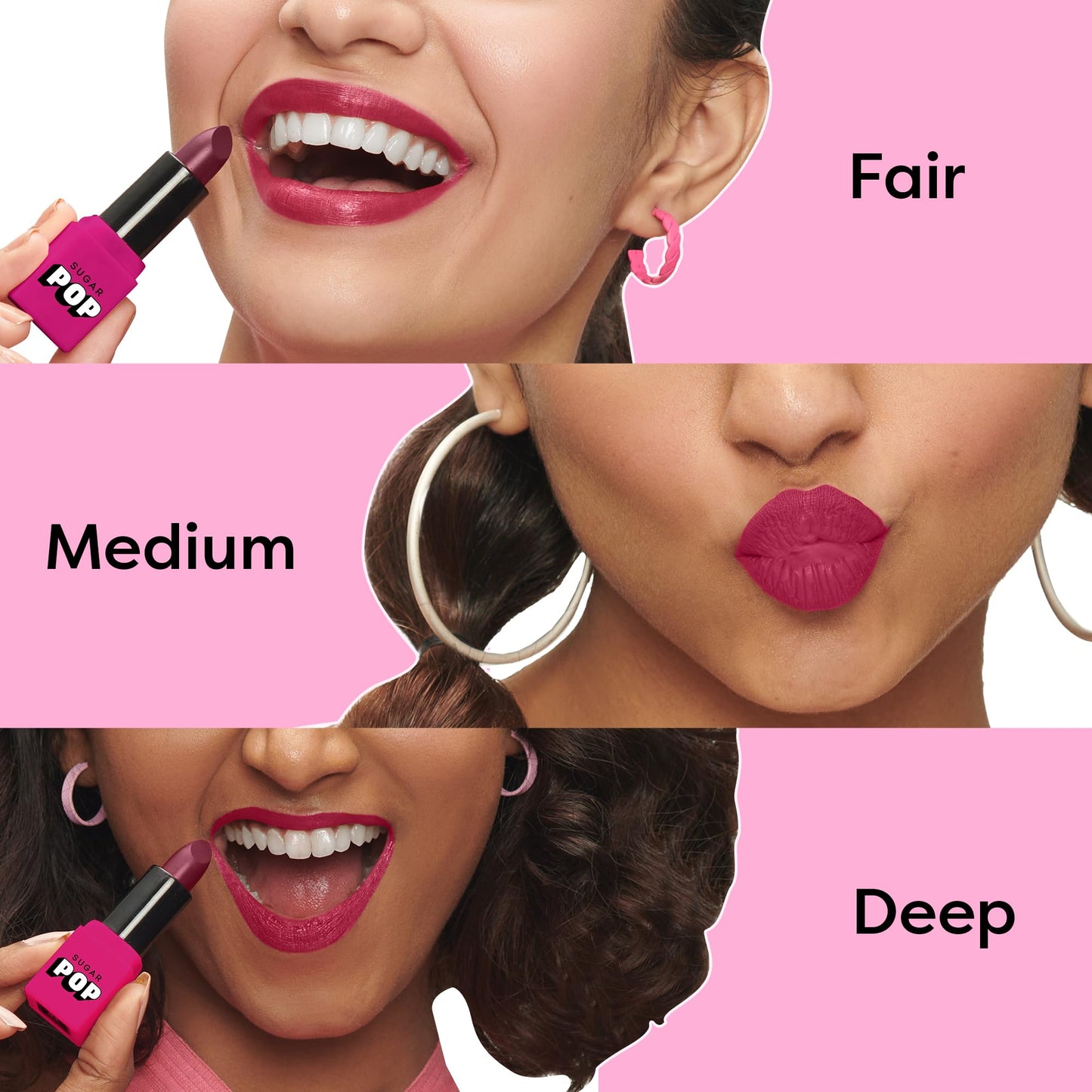 SUGAR POP Satin Matte Luxe | Castor Oil, Vitamin E & Hyaluronic Acid | Full coverage - 12 Daffodil