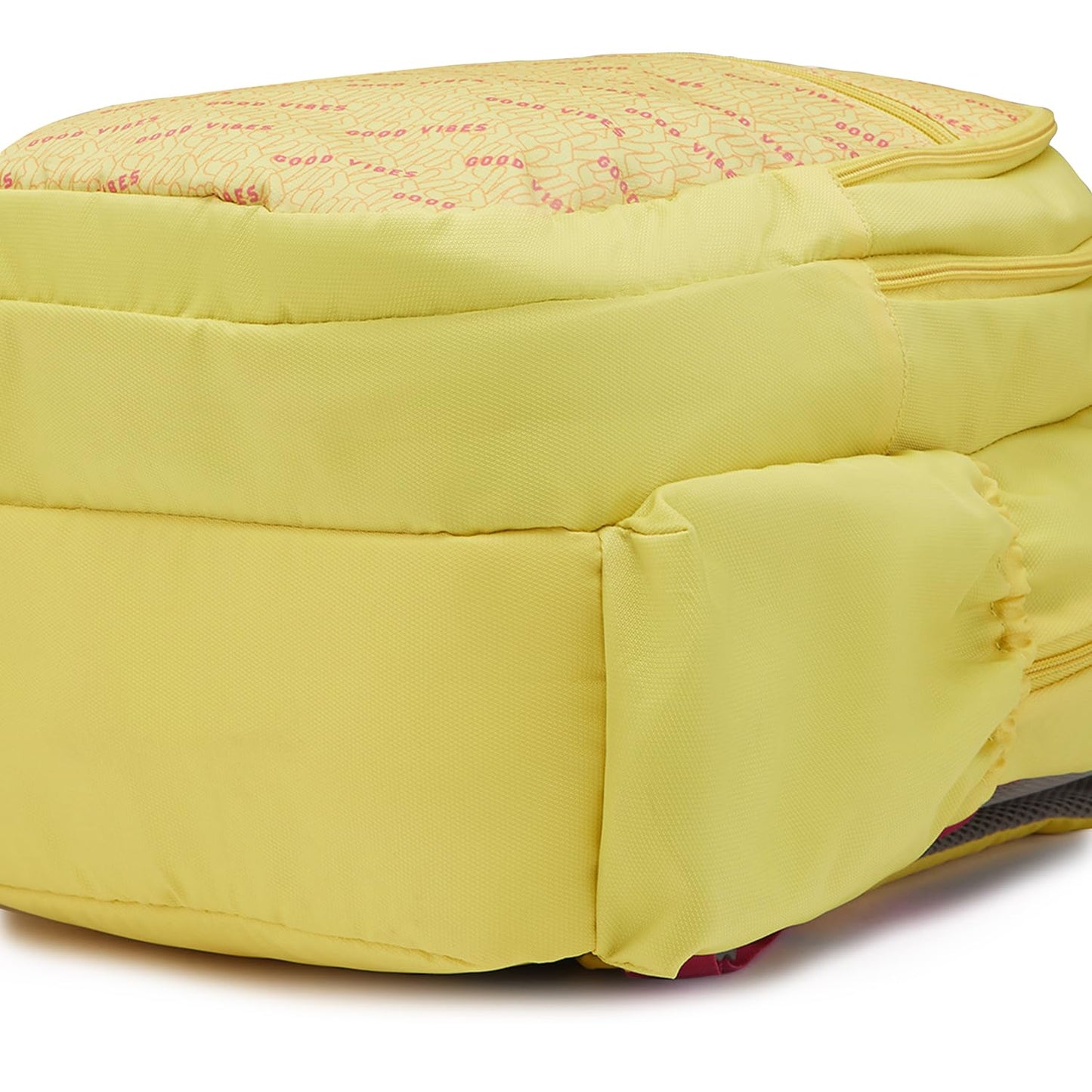 Caprese Zoe School Backpack | Backpack for Women | Yellow (Large)