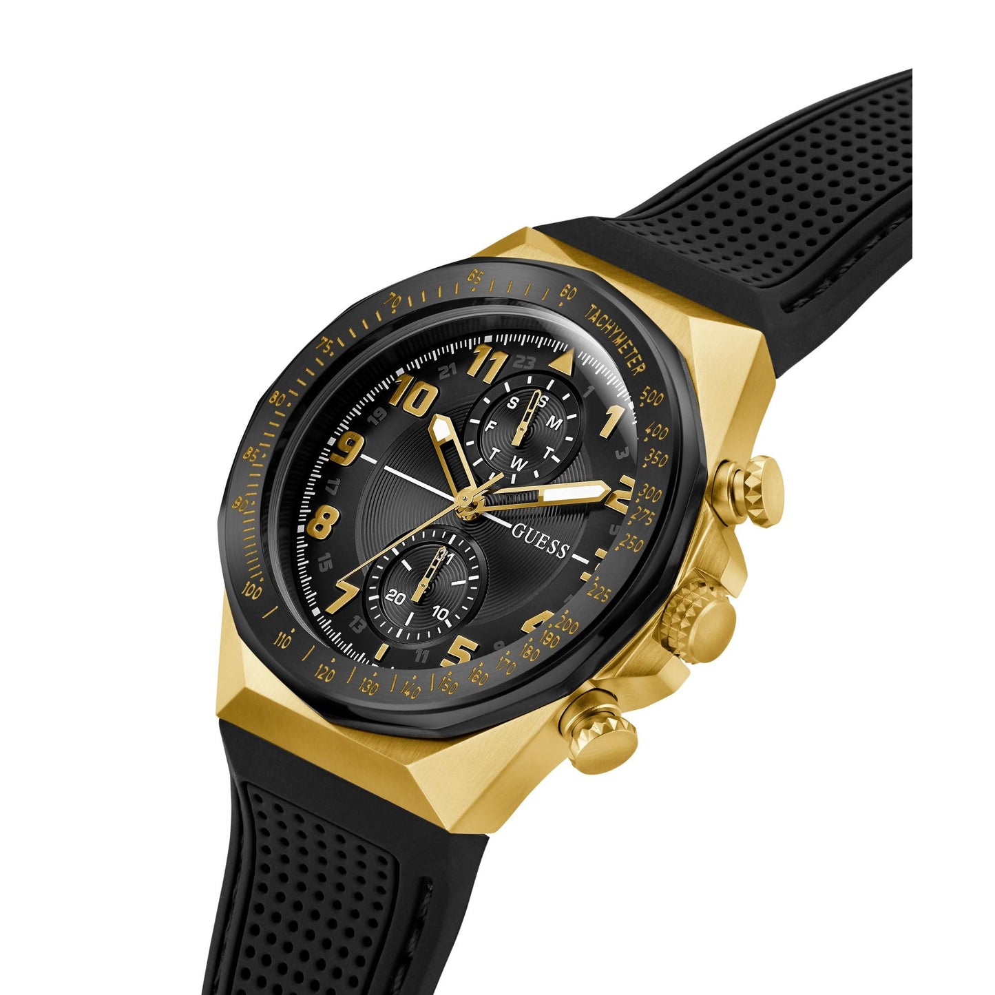 GUESS Analog Black Dial Men's Watch-GW0902G1