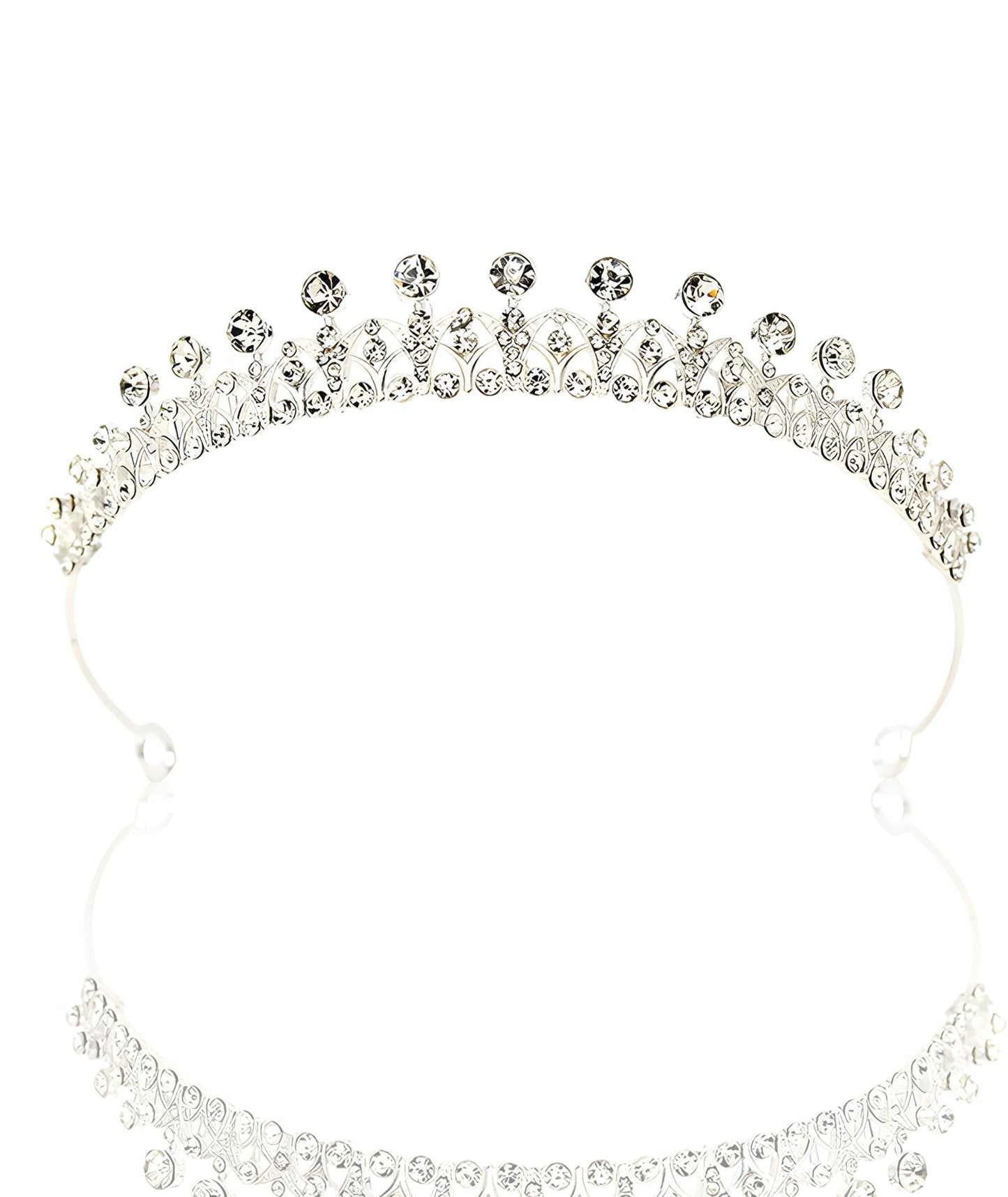 Crown for Girls for Women,Tiara for Women Wedding,Crown for Women QueenAlloy Stylish Headband for Party Wedding Prom Birthday
