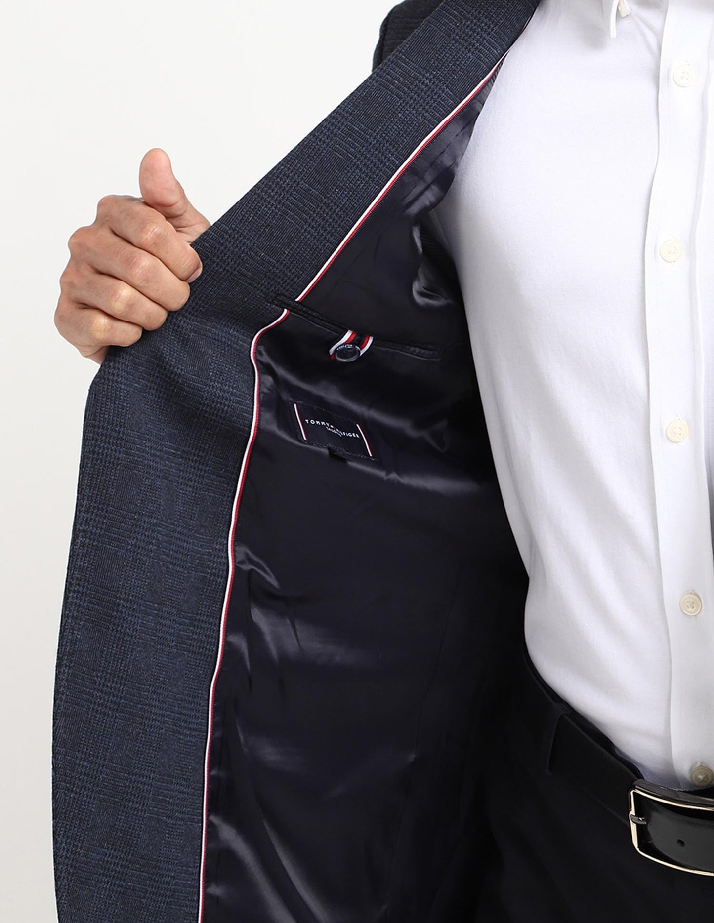 Tommy Hilfiger Mens Blue Color Blazer Regular