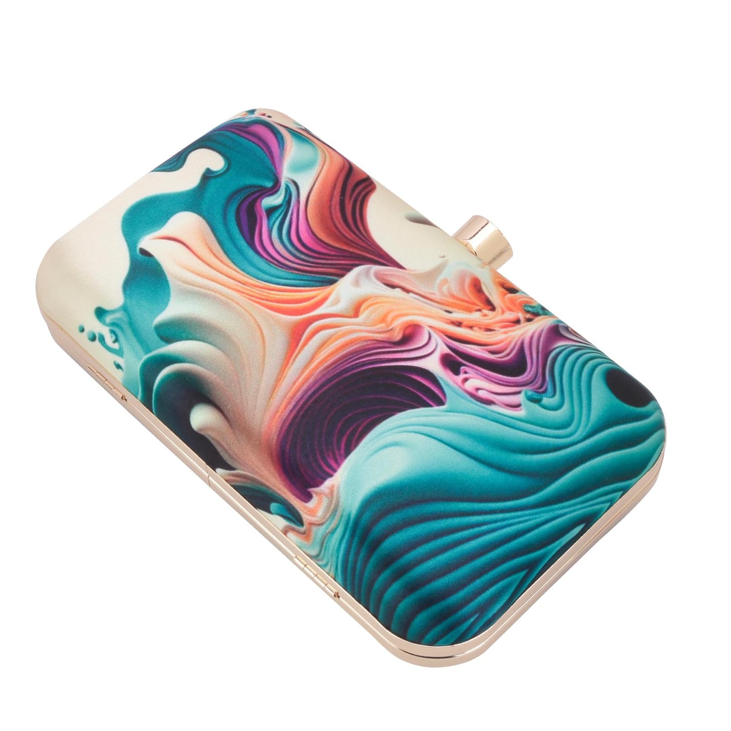 SWISNI Hand Crafted Designer Box Clutch For Women, Clutch For Women/Hand Clutch For Women (Multi-6)