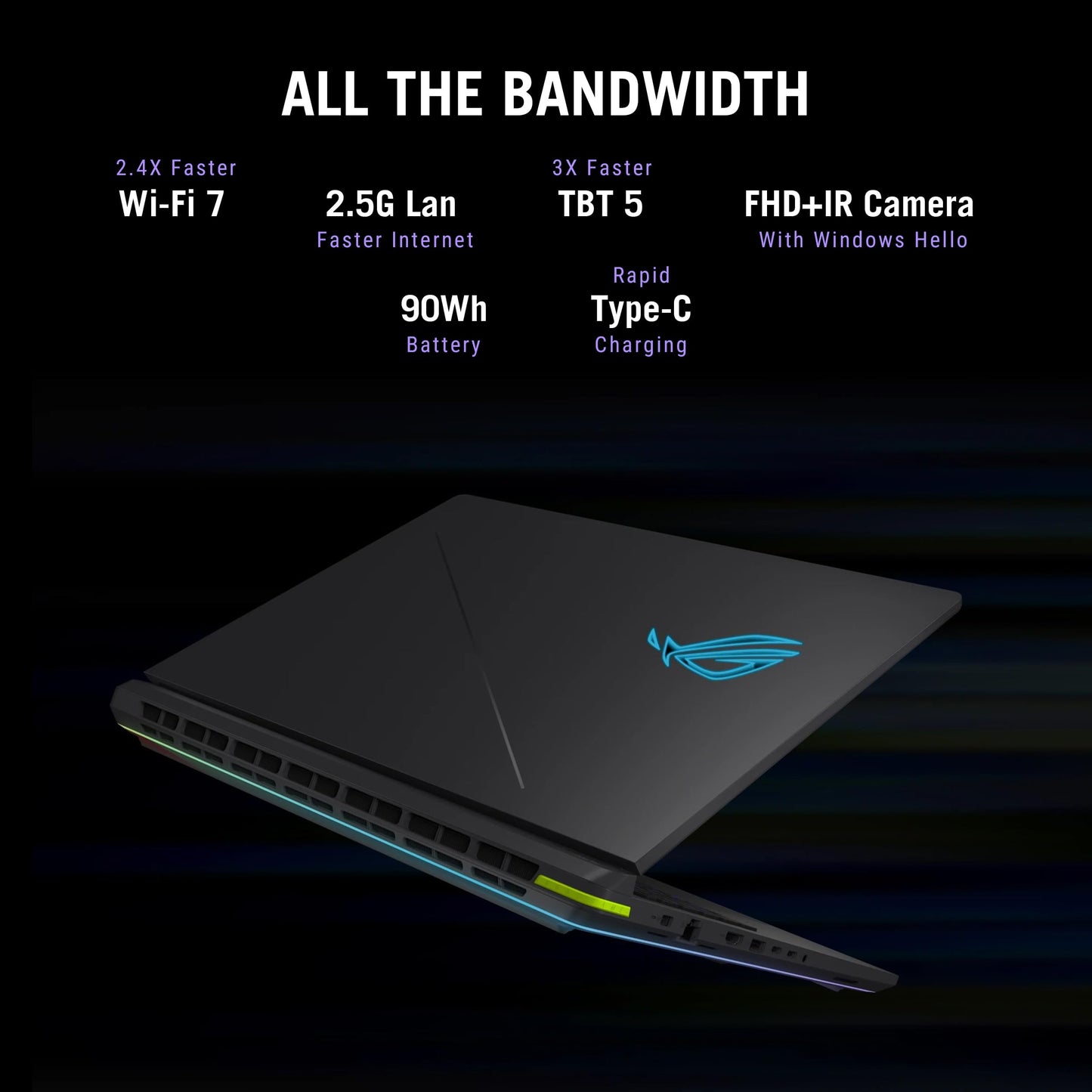 ROG Strix G16, Intel Core i7 14650HX,Gaming Laptop(RTX 5050-8GB/115W TGP/16GB RAM/1TB SSD/2.5K QHD+/16"/240Hz/90Whr/Windows 11/M365 Basic (1Year)*/Office Home 2024/Eclipse Gray/2.5 Kg)G615JHR-S5005WS