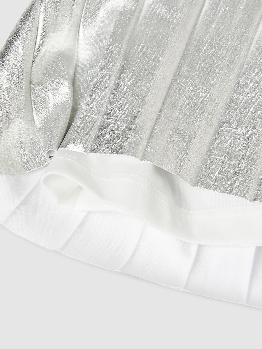 Max Cotton Western Skirt Silver