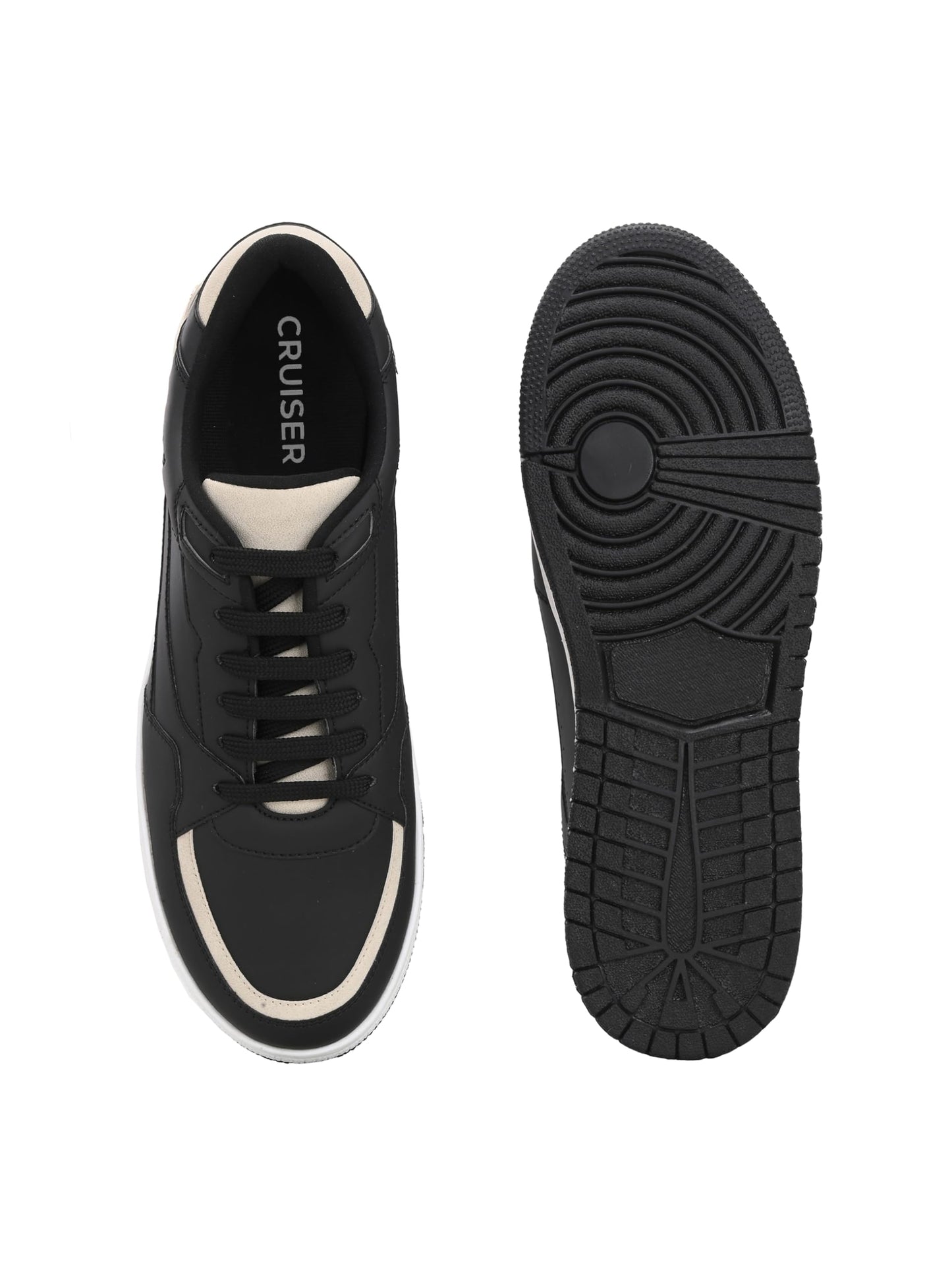 Cruiser Sneaker for Men | Comfort & Style with Soft Cushioned Insole | Trendy Lace-Up Design for Casual Outfits