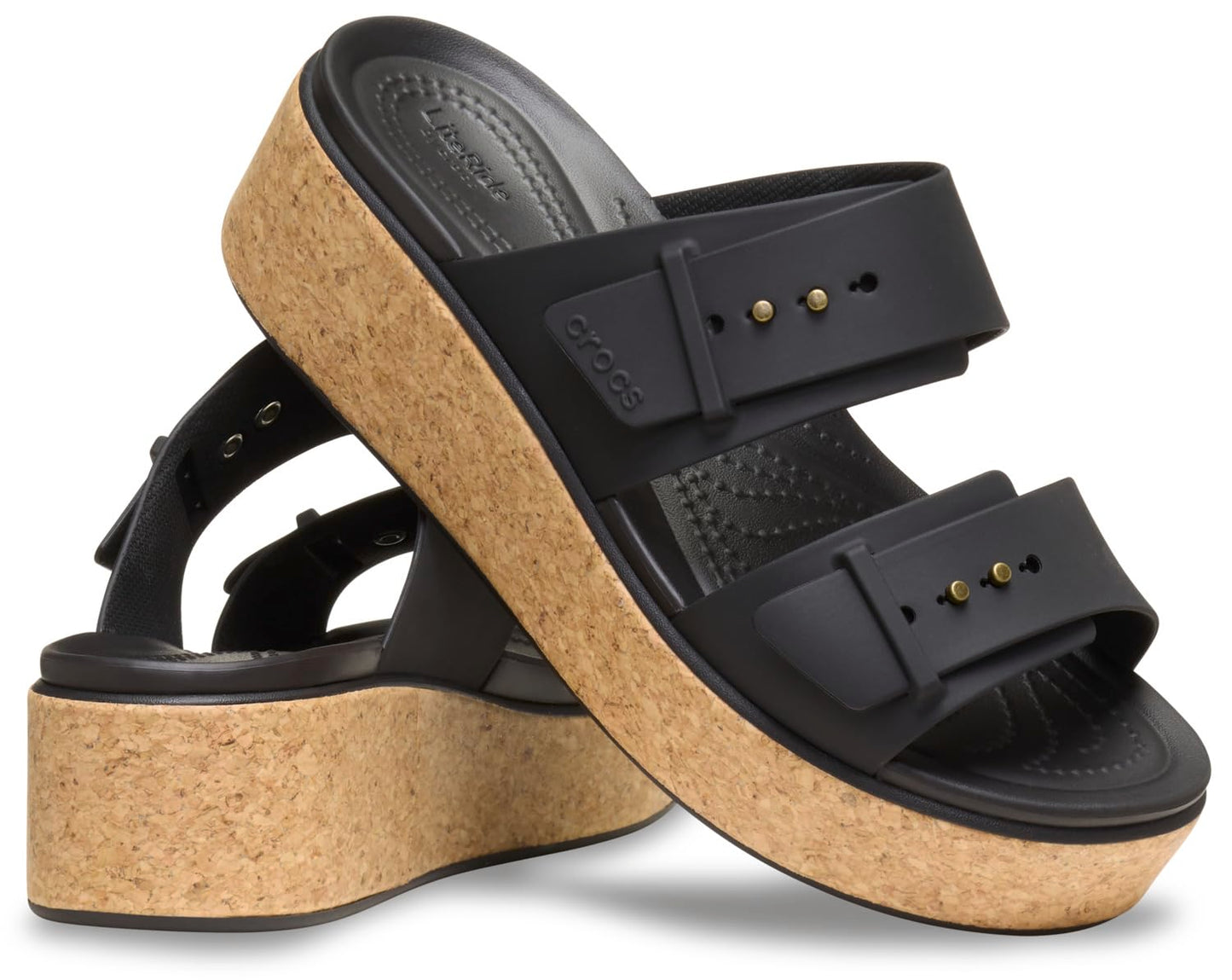 Crocs BROOKLYN Women Sandal Black (UK-8)