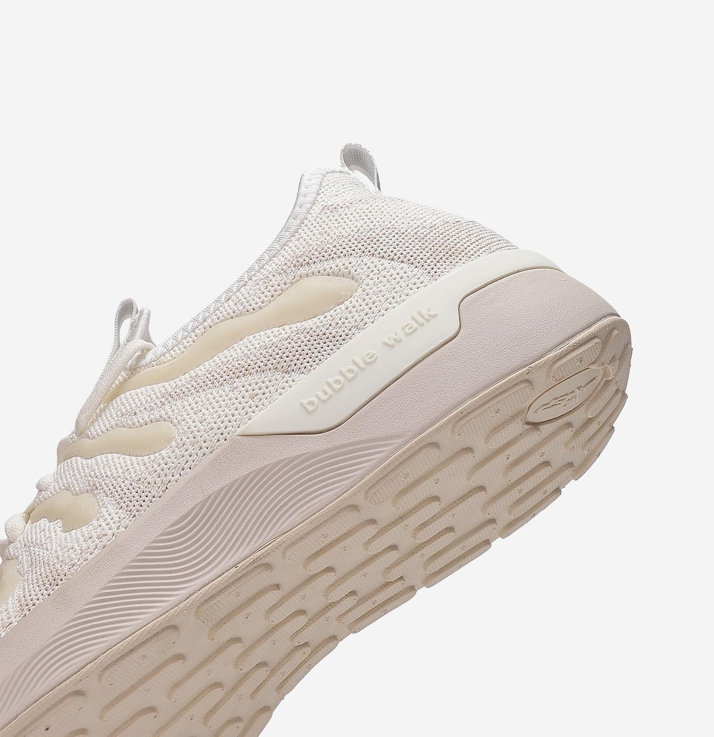 XTEP Men's Sports Running Walking Shoes Comfortable Lace Up Casual Sneakers(Beige,Size 7.5)