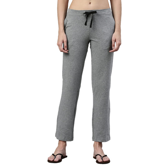 Enamor Essentials E014 Women’s Slim Fit Stretch Cotton Lounge Pants