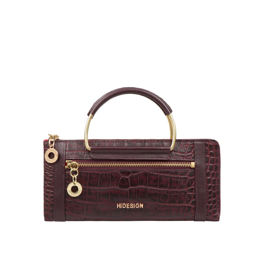 Hidesign Women's Leather Zip Around Wallet
