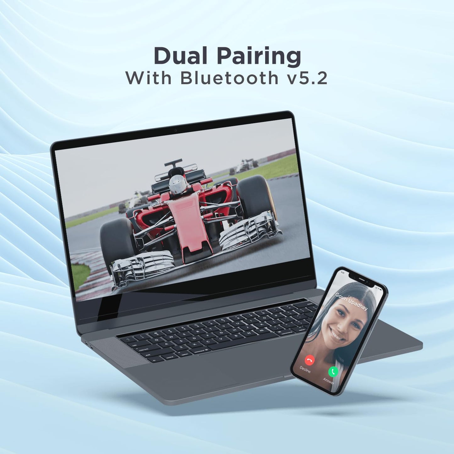 boAt Rockerz 460 Wireless Over Ear Headphones w/Up to 30hrs Playtime, 40mm Drivers, Beast™ Mode, ENx™, Dual Pairing, BT v5.2, Instant Voice Assistant, Adaptive Fit(Active Black)