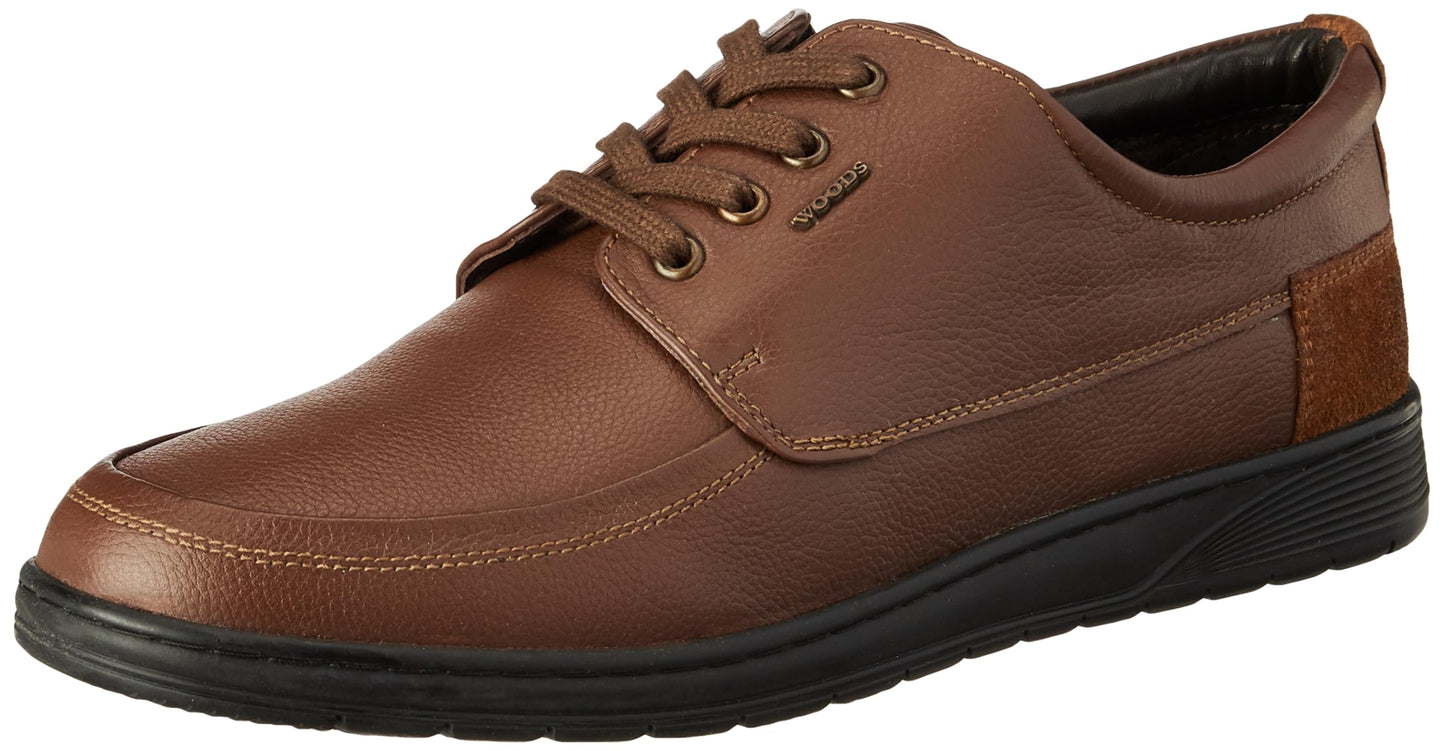Woodland Men's Brown Softy Formal Shoes-8 UK (42EURO) (GF 6057023)