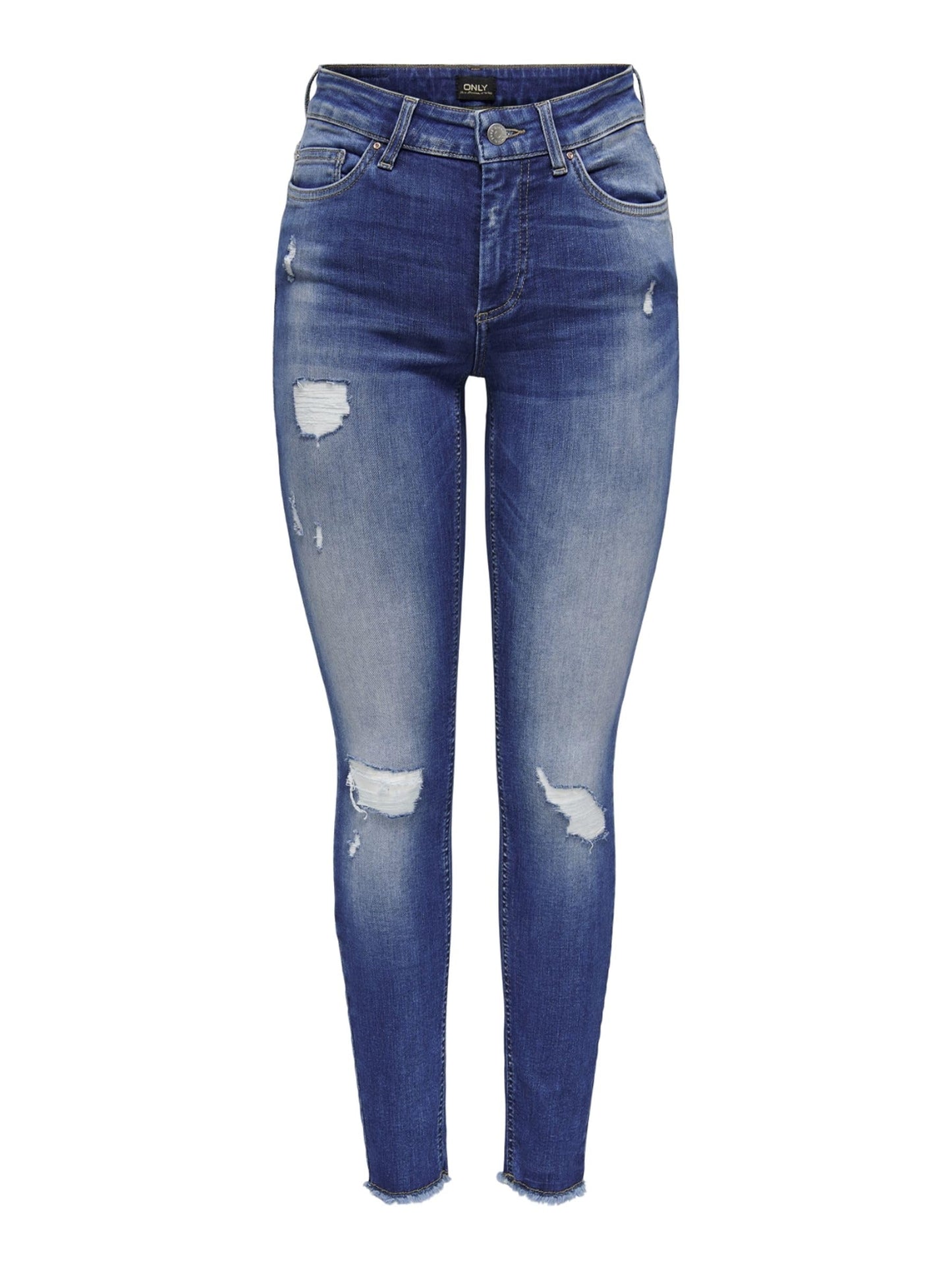 ONLY Skinny Fit Jeans (140394001_Medium Blue Denim_XS/32)