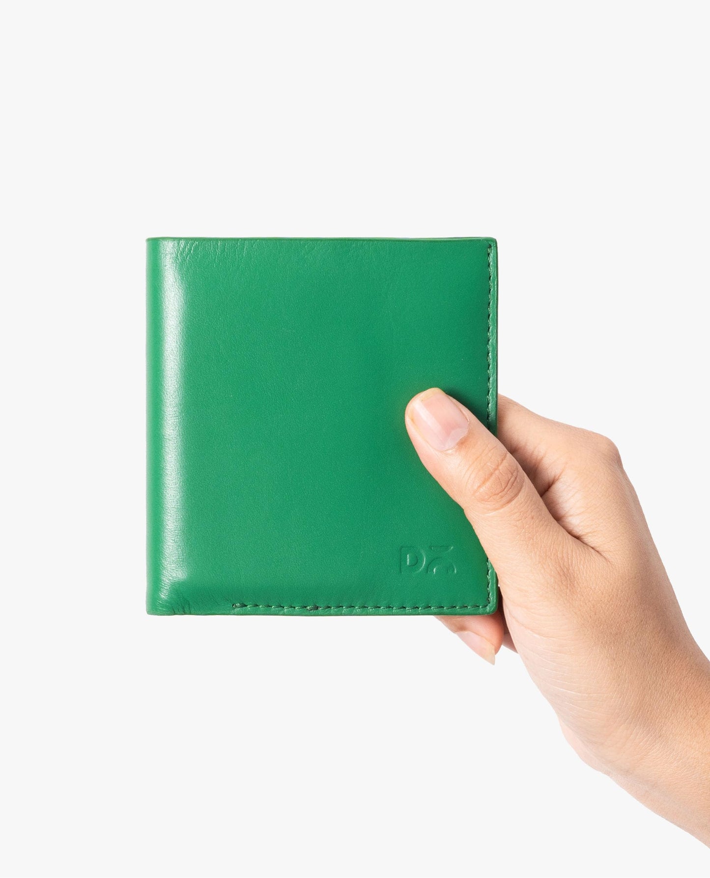 DailyObjects Green Even Bi-Fold Wallet | Men | Premium Design | Full-Grain Leather | Gents Wallet Branded | Handcrafted | Guys | Card Holder | Dedicated Sleeve | Flap Pocket