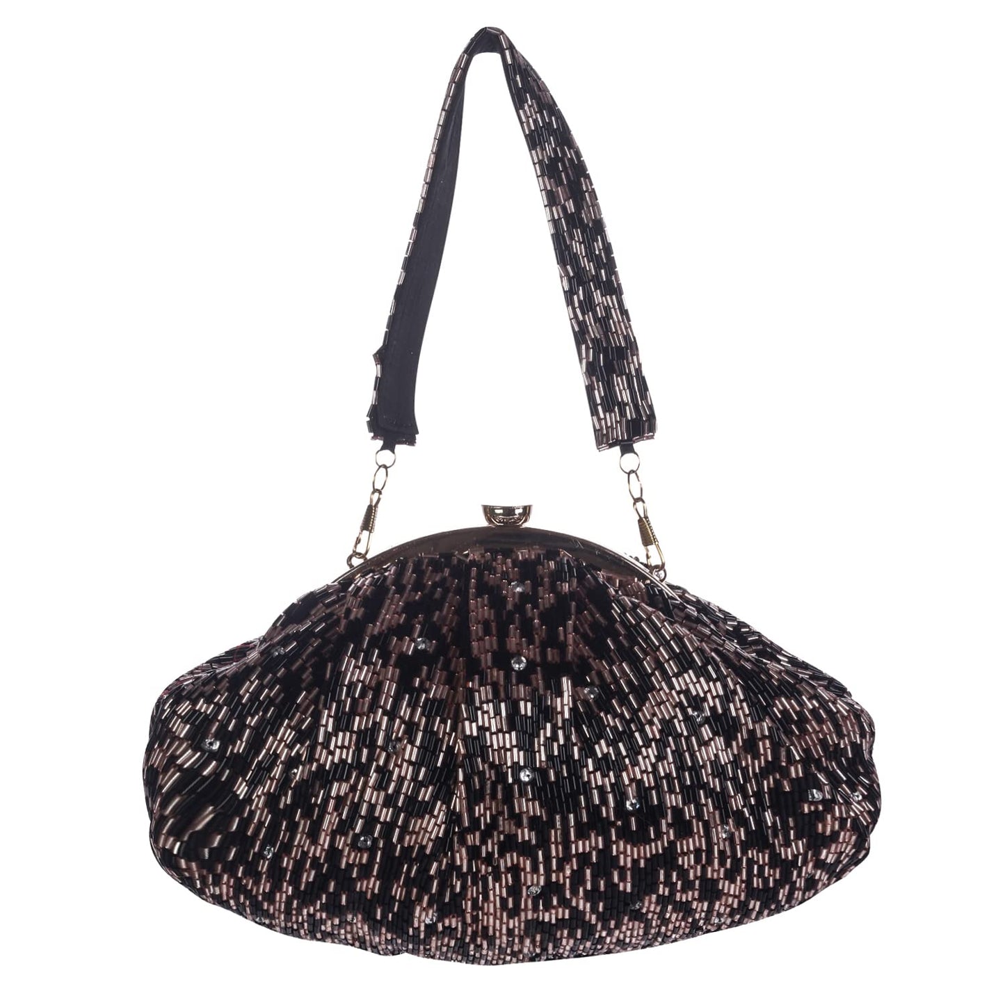 SWISNI Black designer batua bag II Women's Traditional Designer Clutch For Women & Girls II BATUA BAGS