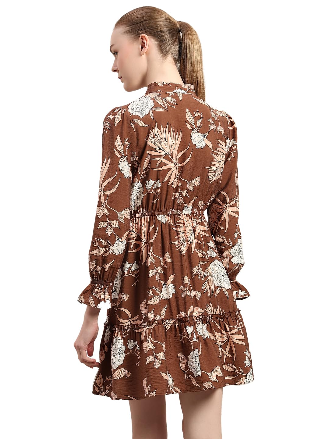 VERO Moda Women's Polyester A-Line Mini Dress