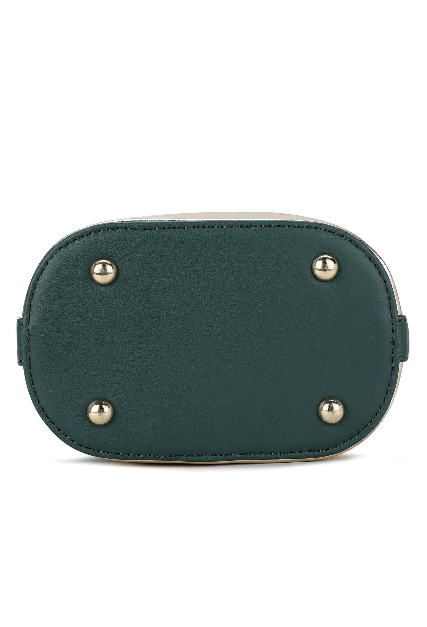 RASHKI TROI- Womens Handbag | Spacious | Detachable Shoulder Strap | Zipper closure | Party bag (Green)