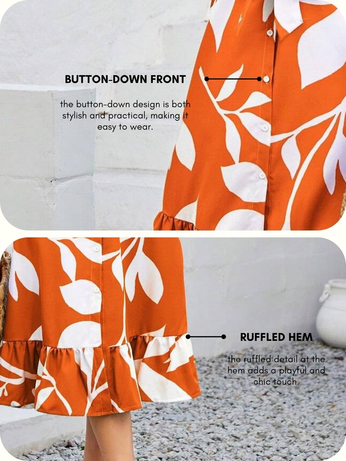 GRECIILOOKS Rayon Fit and Flare Below The Knee One Piece Maxi Bodycon Dresses Midi Dress for Women (GL-WD1214_Orange