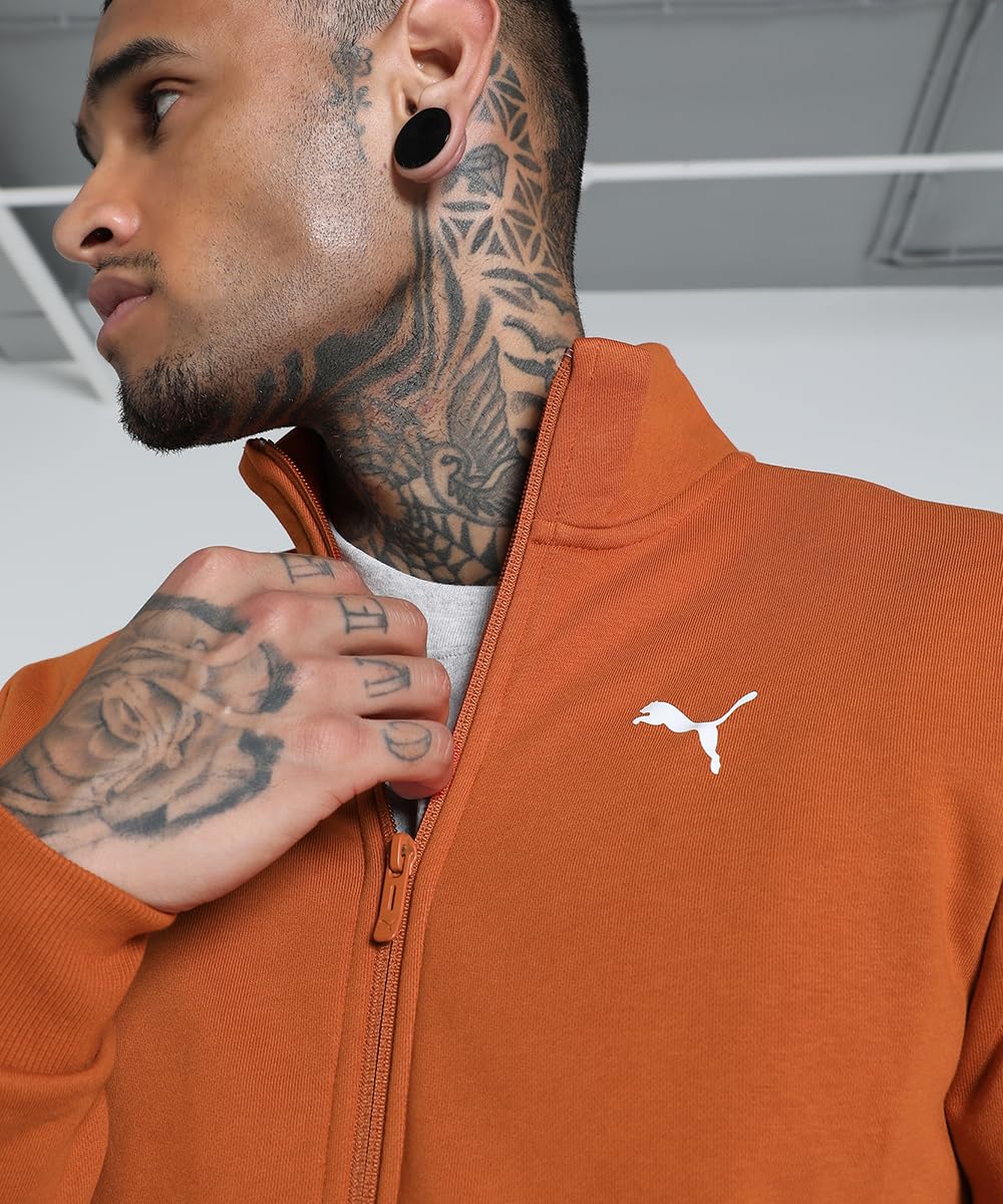 Puma Men's A-Line Coat (687494_Warm Chestnut