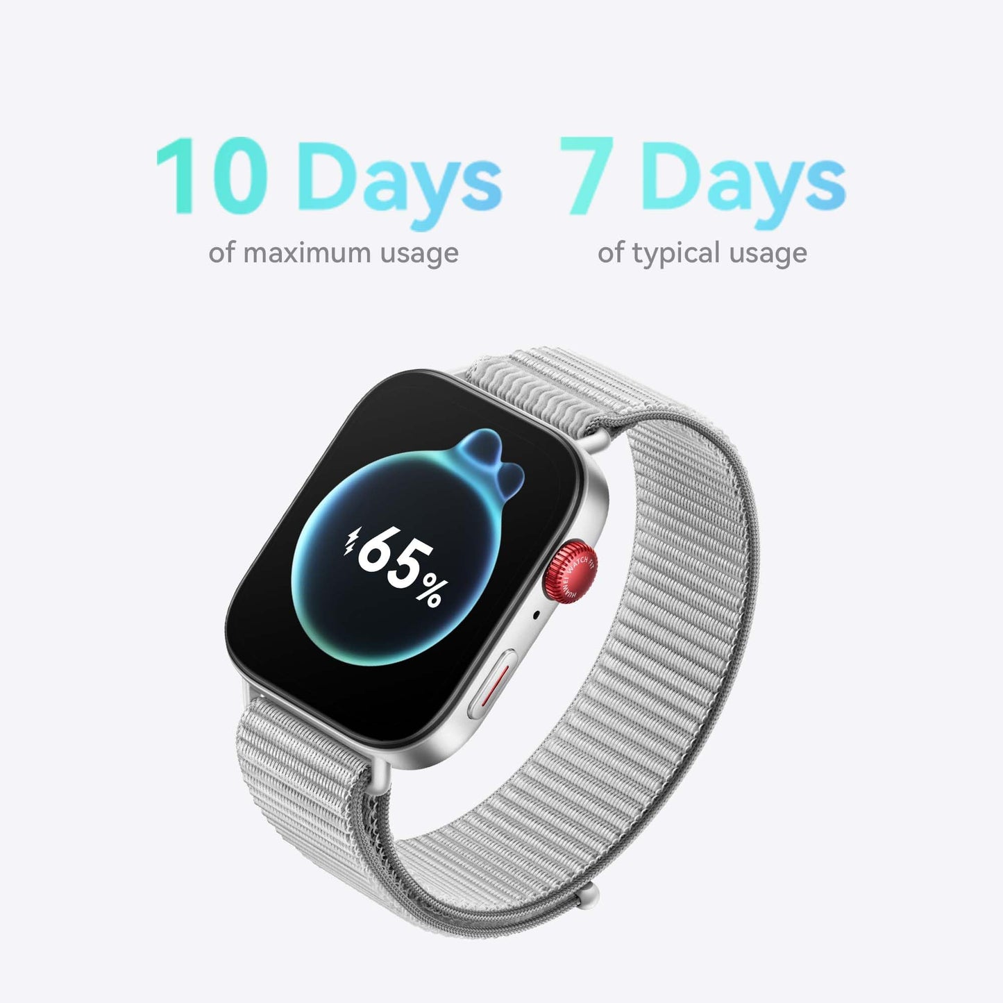 Huawei Watch FIT 3, 1.82" AMOLED Display, Ultra-Slim Design, All-Round Fitness Management, Comprehensive Health Management, Durable Battery Life, Compatible with iOS & Android, (Space Grey)