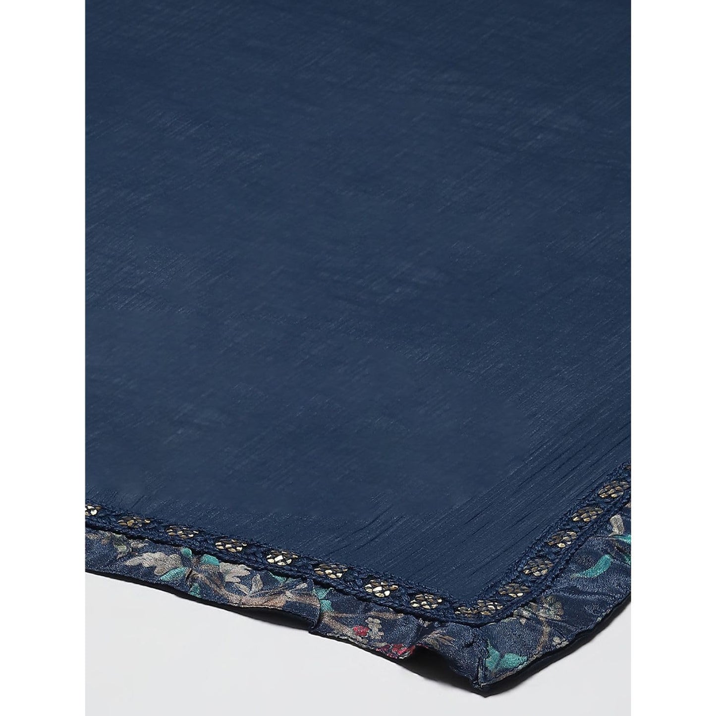 BIBA Women Polyester Floral Straight Embroidered Suit Set