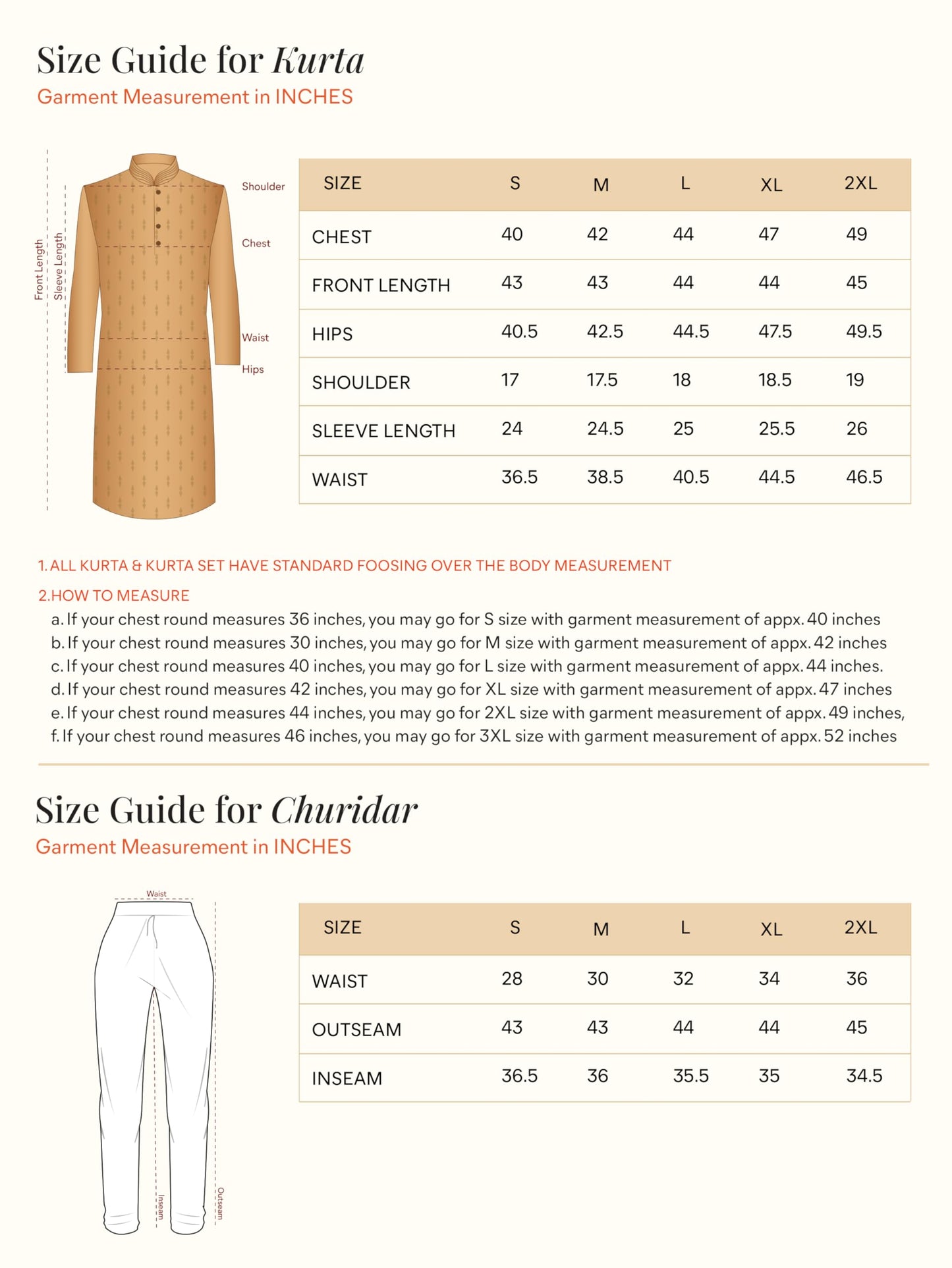 Manyavar SelfDesign Knee Long Kurta and Churidar Set For Men - (Yellow, Large)