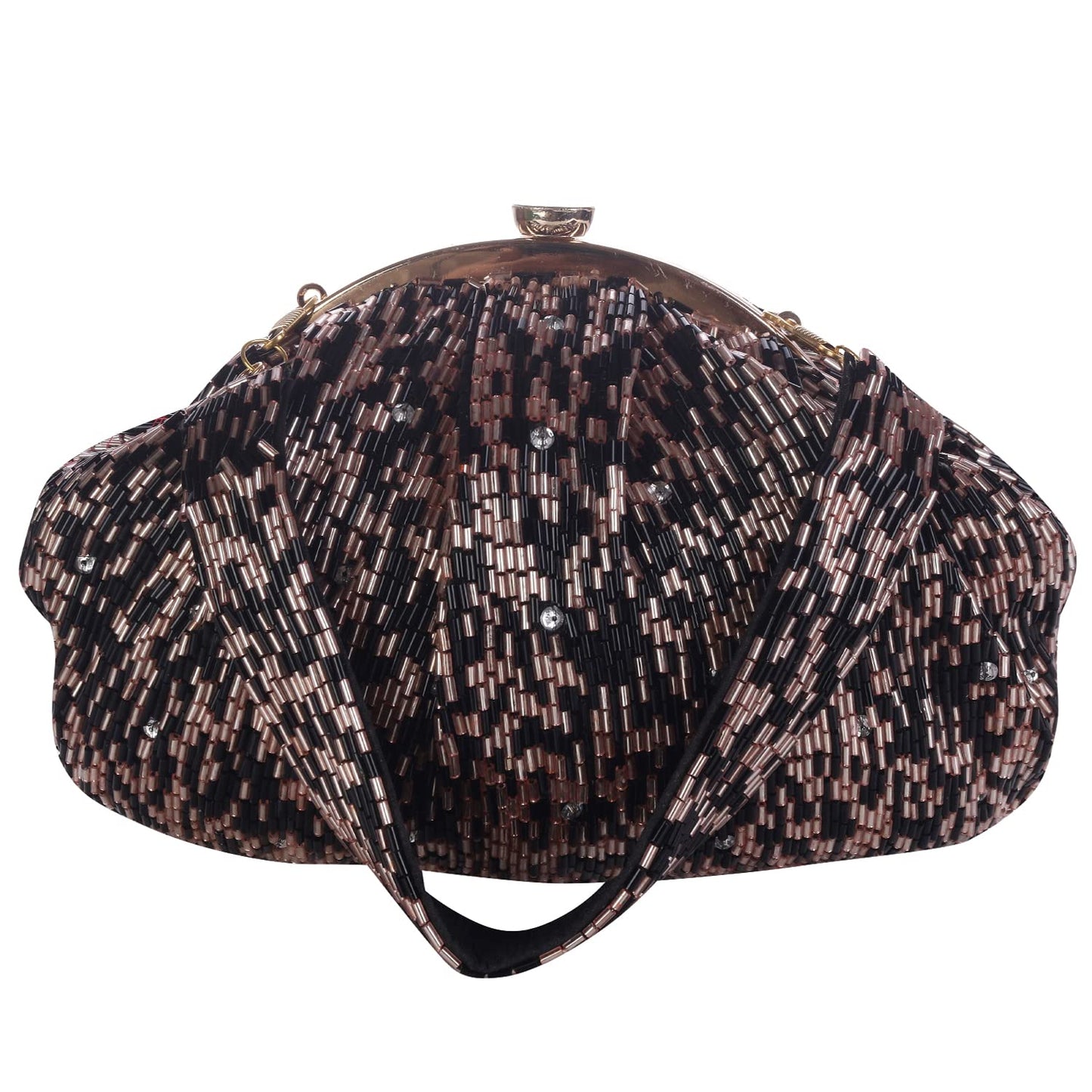 SWISNI Black designer batua bag II Women's Traditional Designer Clutch For Women & Girls II BATUA BAGS