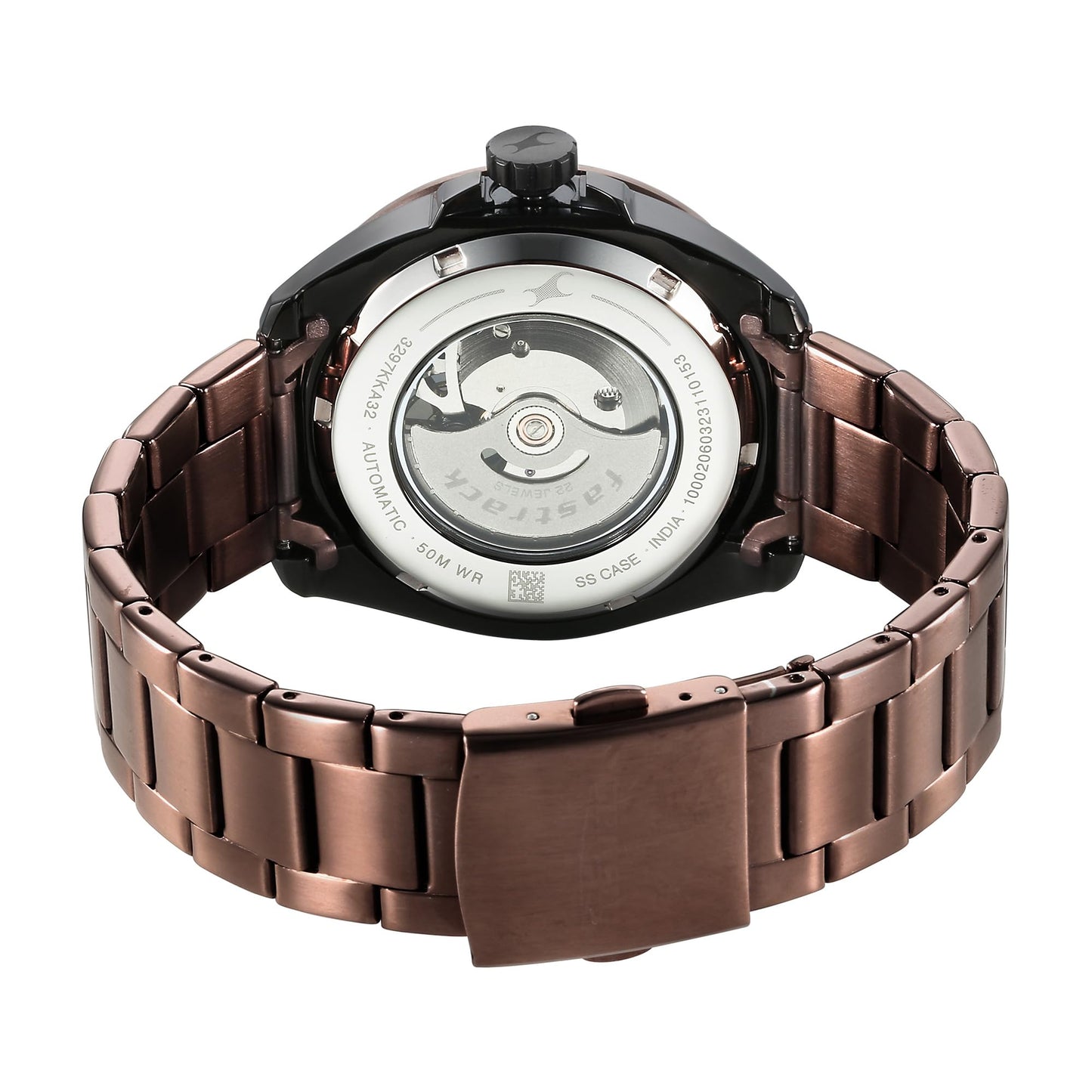 Fastrack Analog Black Dial Men's Casual Watch