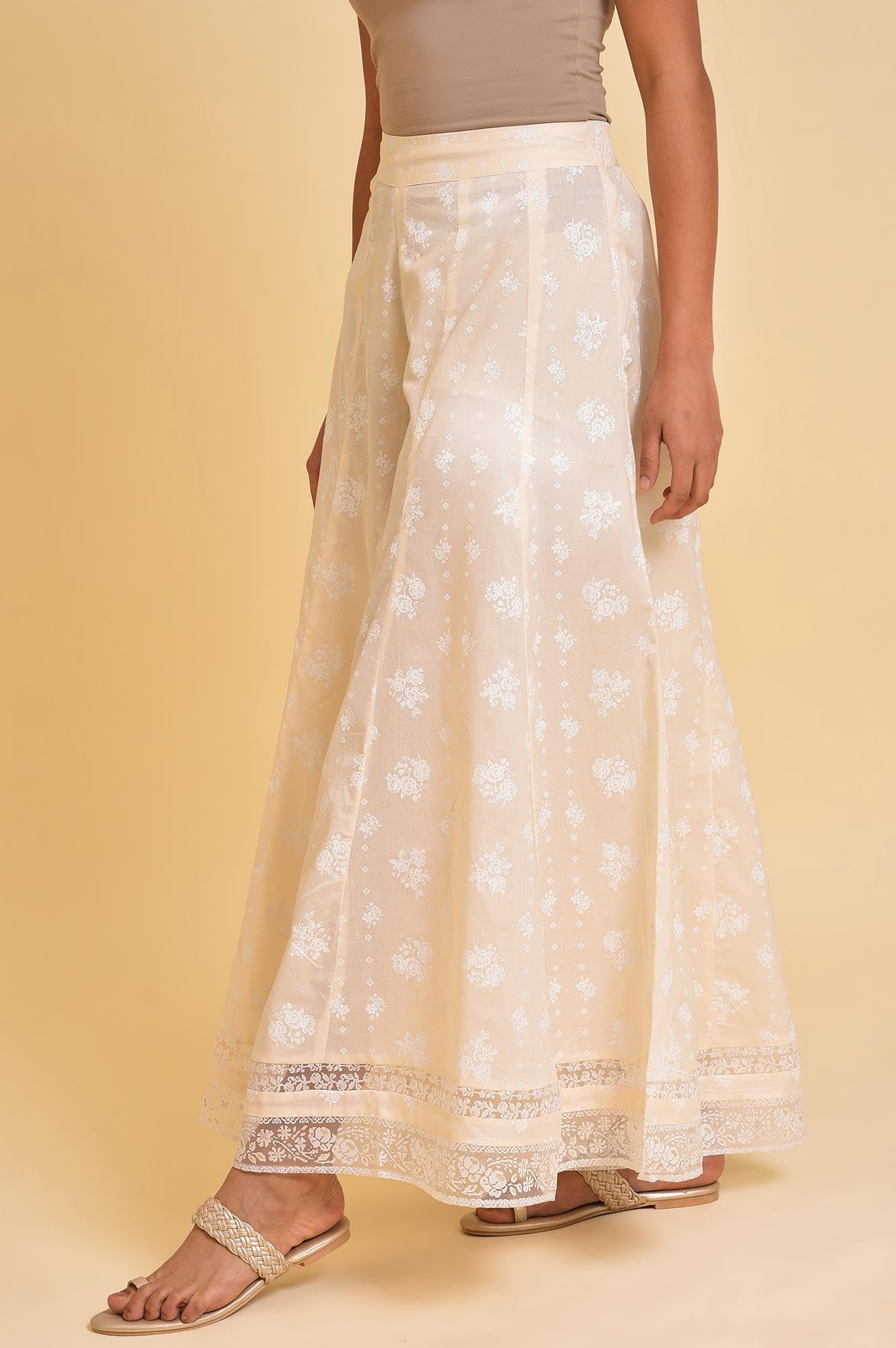 W for Woman Cotton Western Skirt_WS