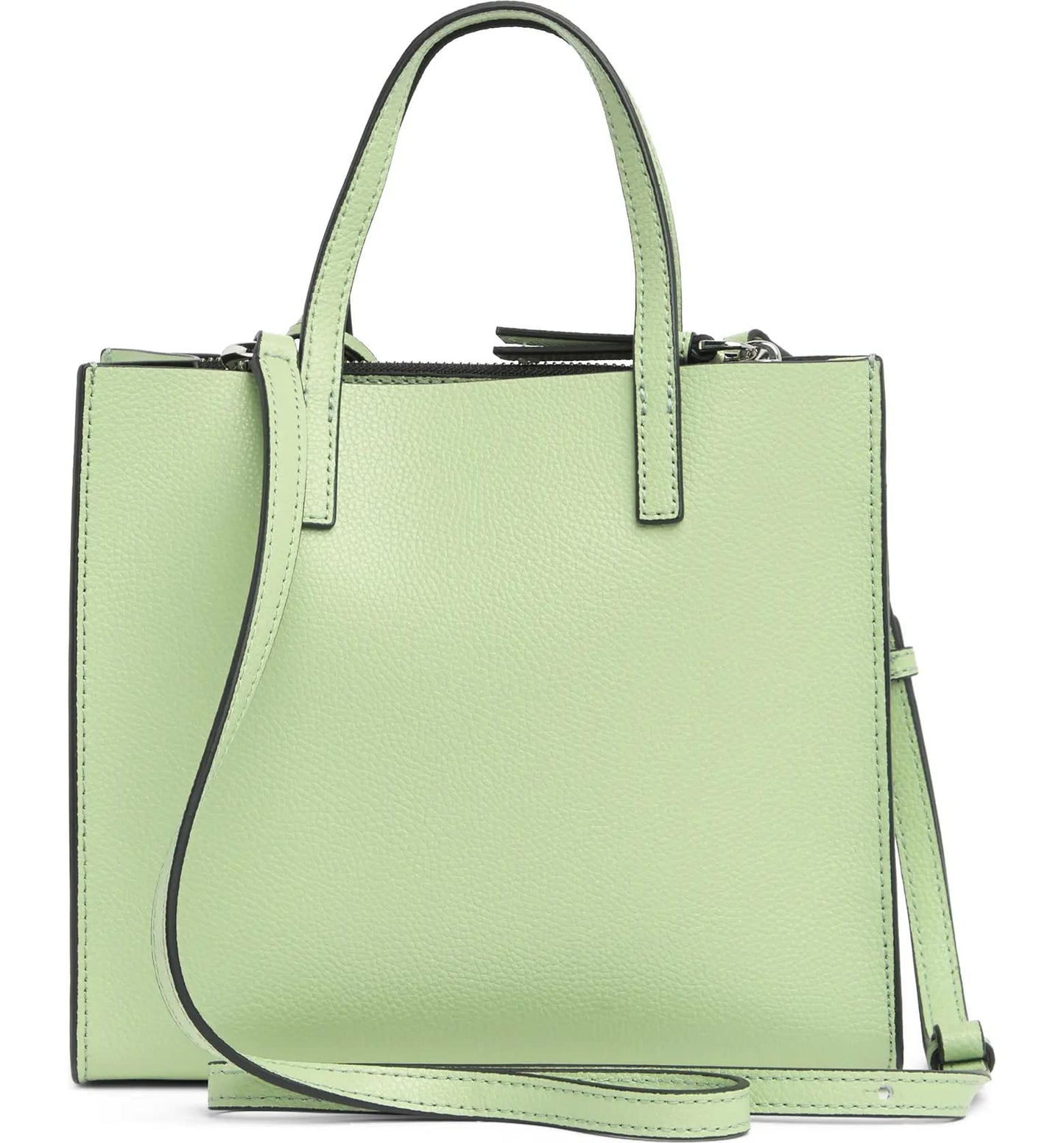 Marc Jacobs Mini Grind Leather Tote, Mint