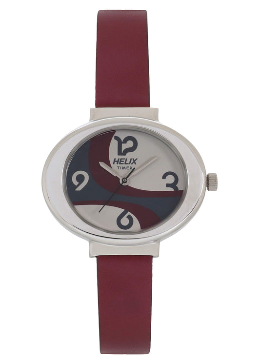 helix Analog Grey Dial Women's Watch-TW039HL02