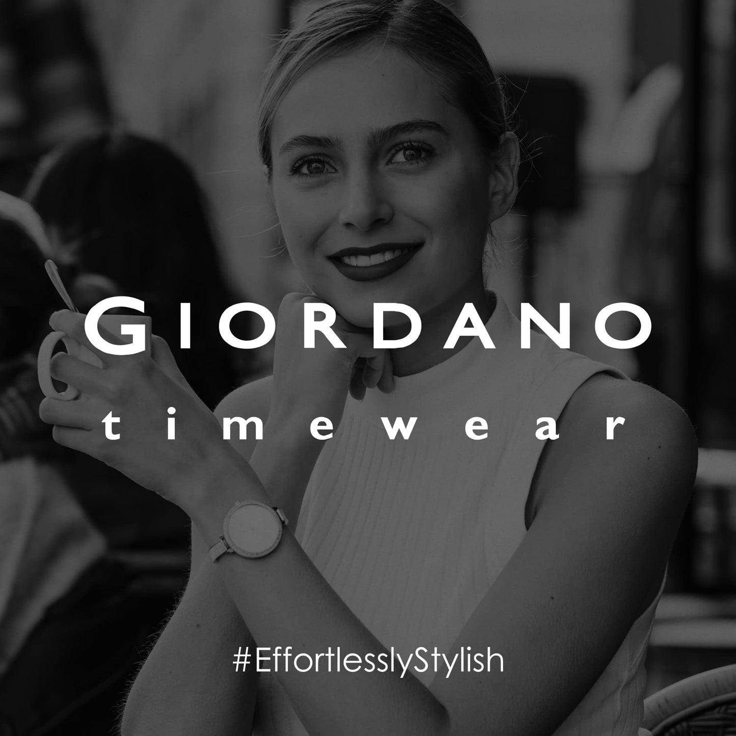 Giordano AW22 Collection Analog Watch for Women Stylish Metal Strap| 3 Hands Mechanism GZ-60025-44