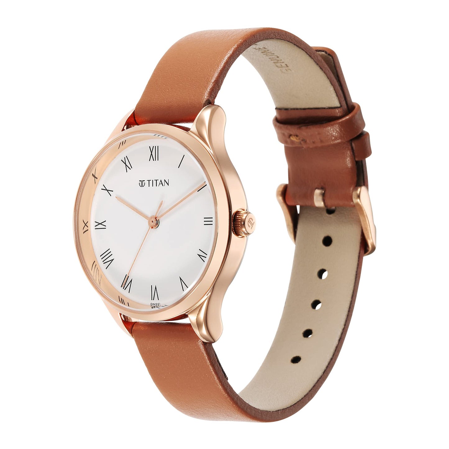 Titan White Dial Analog Watch for Women -2649WL04