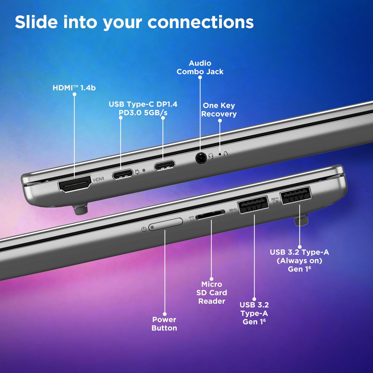 Lenovo IdeaPad Slim 5 AMD Ryzen AI 7 350, Copilot+ AI PC(24GB RAM/1TB SSD/14(35.5cm) WUXGA OLED/AI Now/50TOPS/Win 11/Office Home 2024/Backlit Keyboard/1Yr ADP Free/Grey/1.4Kg), 83HX001NIN AI Laptop