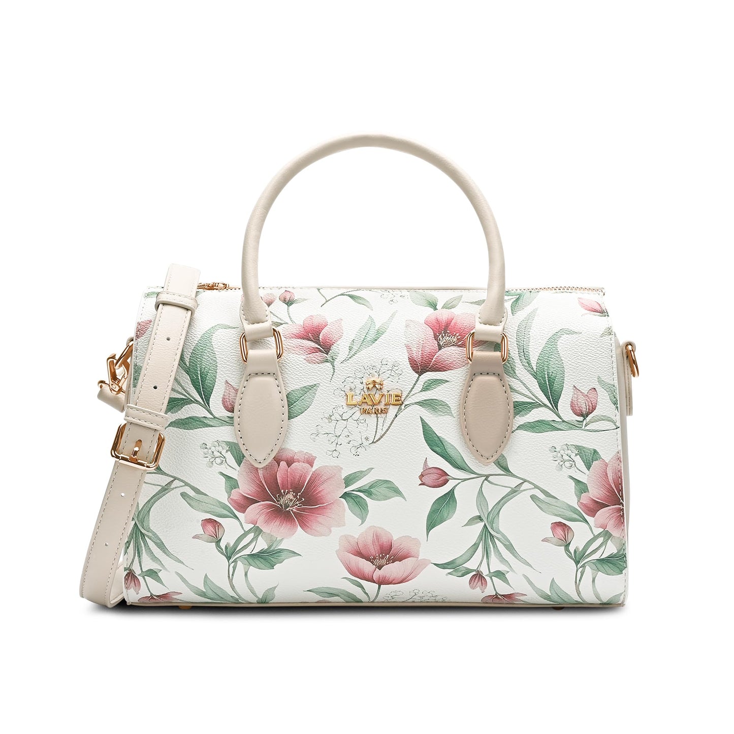 LAVIE PARIS Women's Fleur Medium Satchel Bag | Satchel Handbag for Work | Ladies Purse | Stylish Shoulder Bag | Gift for Women