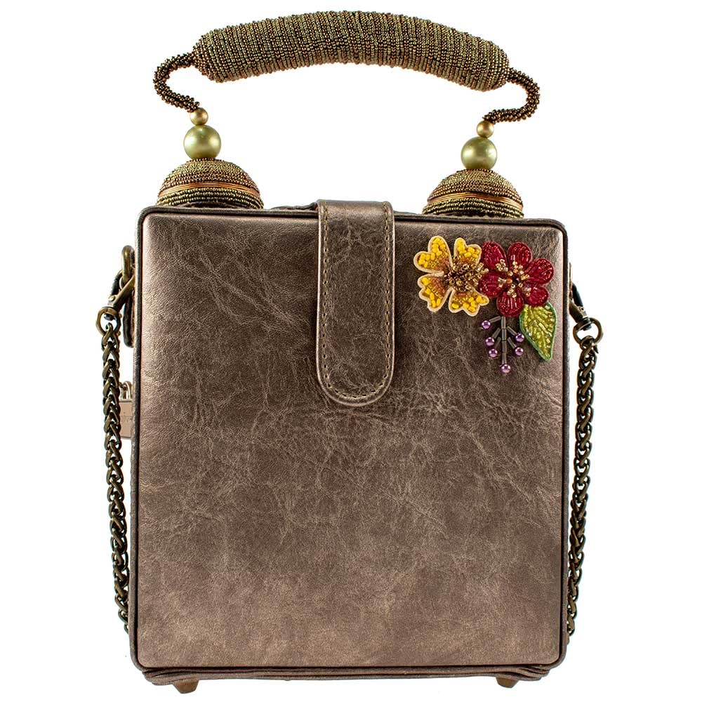 Mary Frances Time of Your Life Top Handle Clock Handbag, Multi, Multi