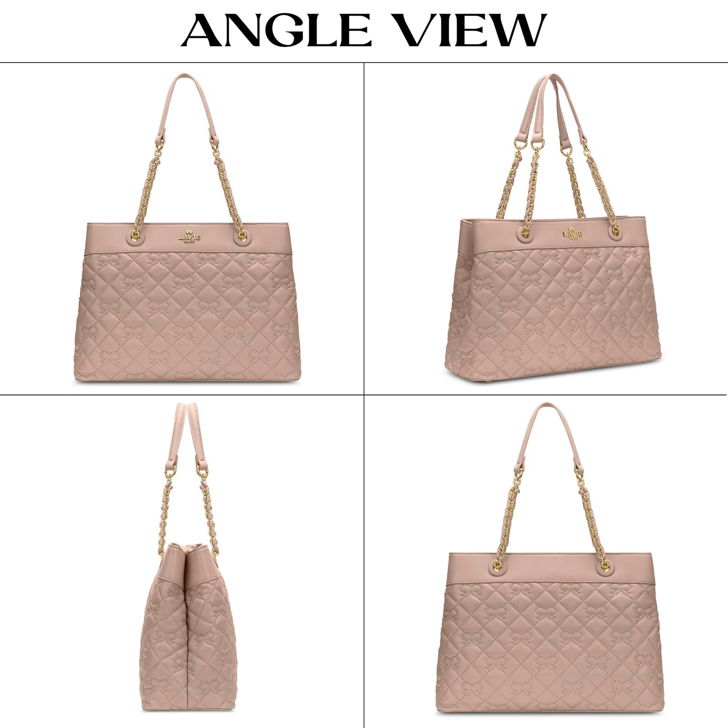 LAVIE PARIS Women's Quincy Satchel Bag | Satchel Handbag for Work | Ladies Purse | Stylish Shoulder Bag | Gift for Women