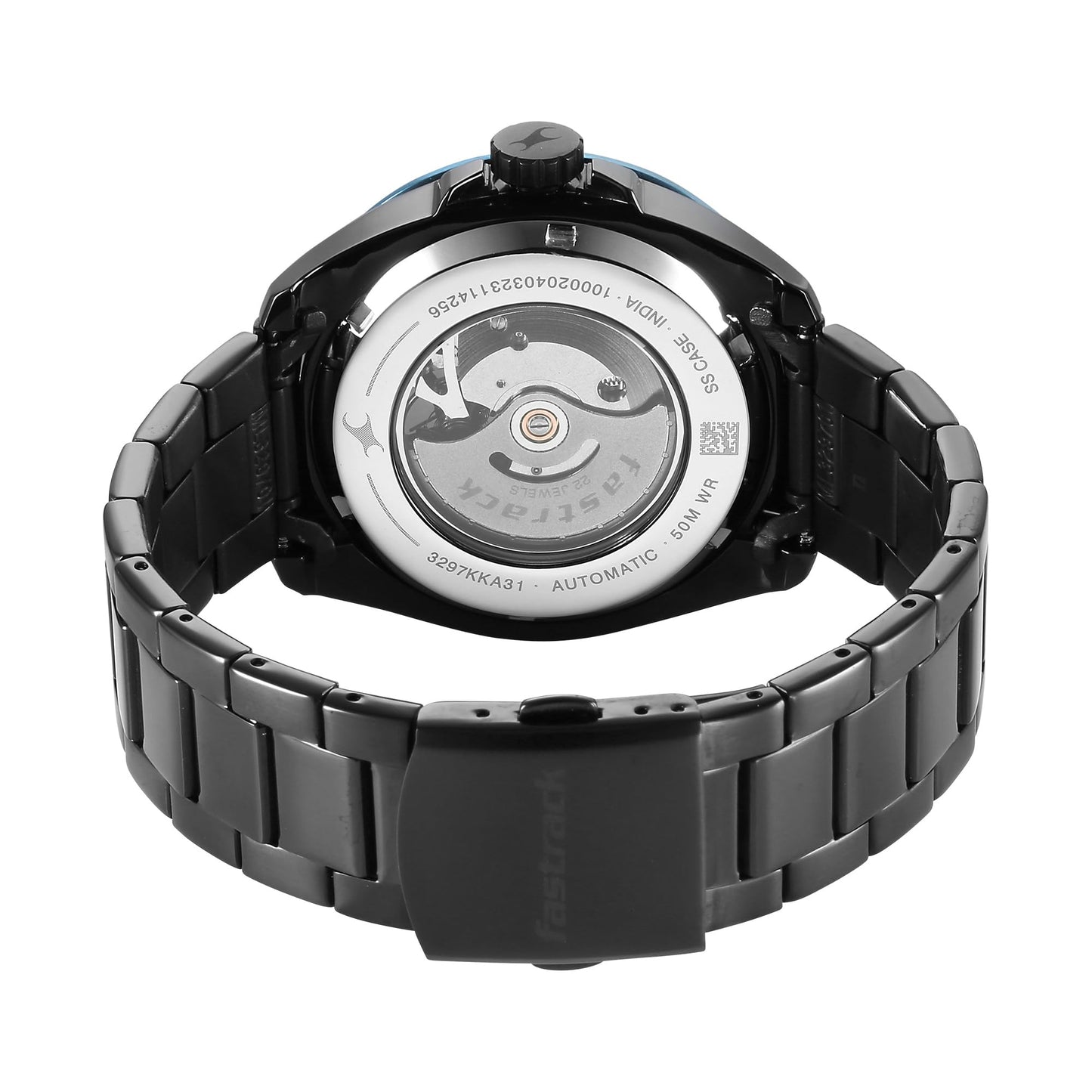 Fastrack Analog Black Dial Men's Casual Watch