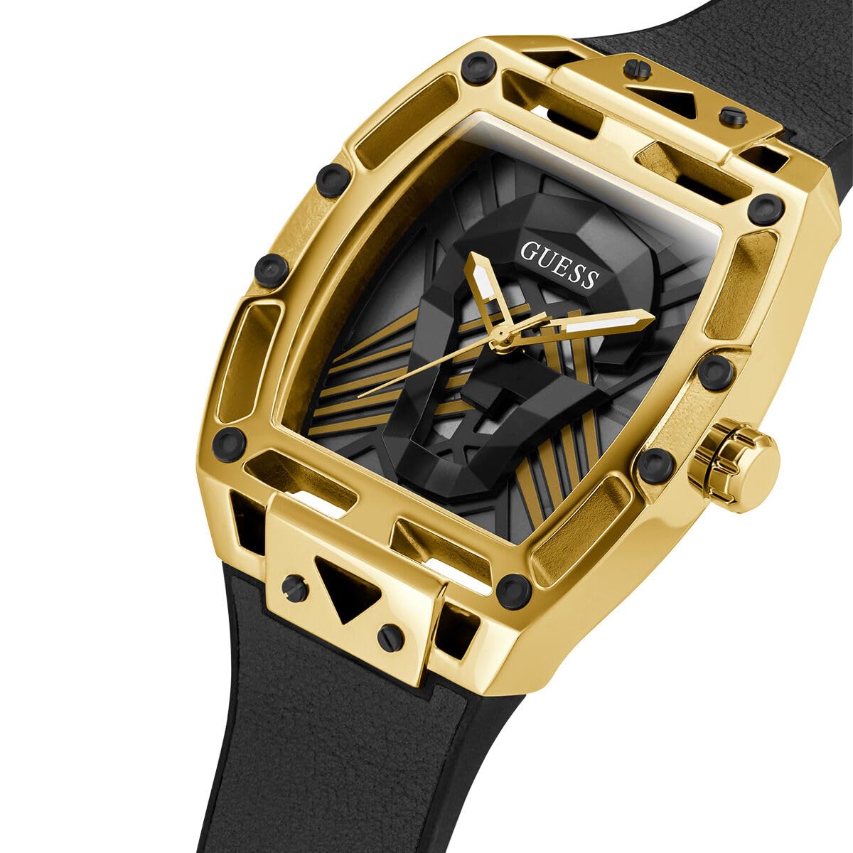 GUESS Analog Beige Dial Men's Watch-GW0500G1