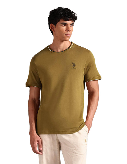 U.S. POLO ASSN. Men's Regular Fit T-Shirt (OEE08-PL_Breen
