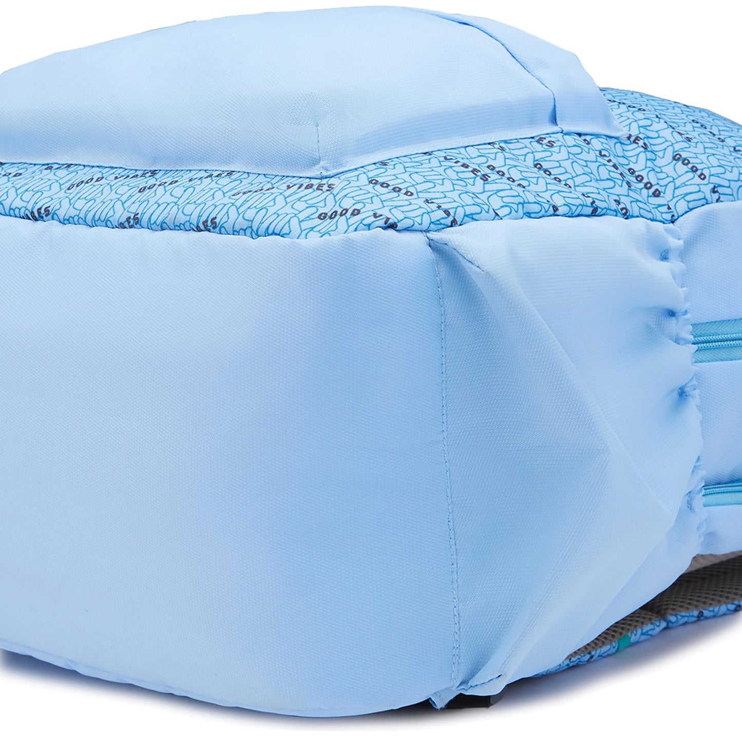 Caprese Zoe Laptop Backpack, X-Large | Backpack for Women with Multi-Compartments and Secure Zip Closure (Light Blue)