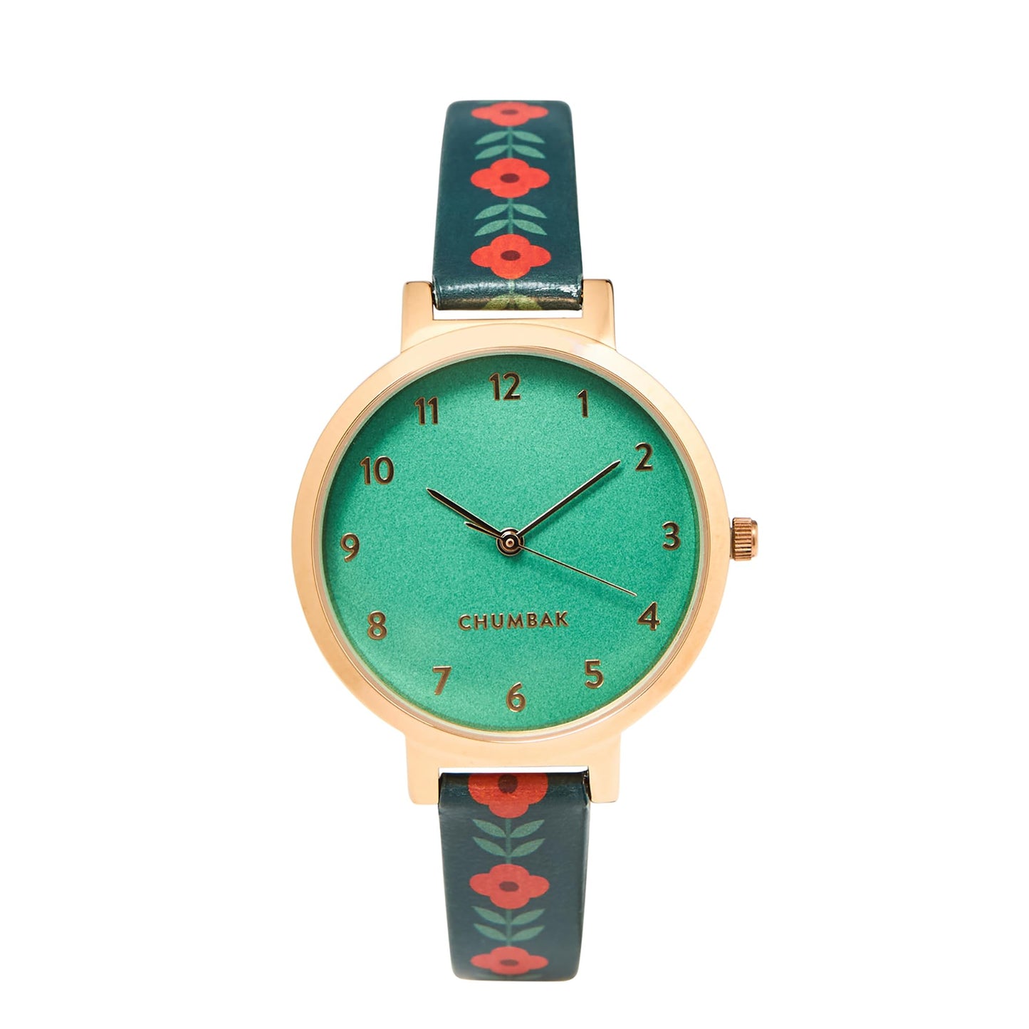 TEAL BY CHUMBAK Round Dial Analog Hand Watch for Women, Gifts for Women/Girls/Ladies, Stylish Fashion Watch for Casual/Work