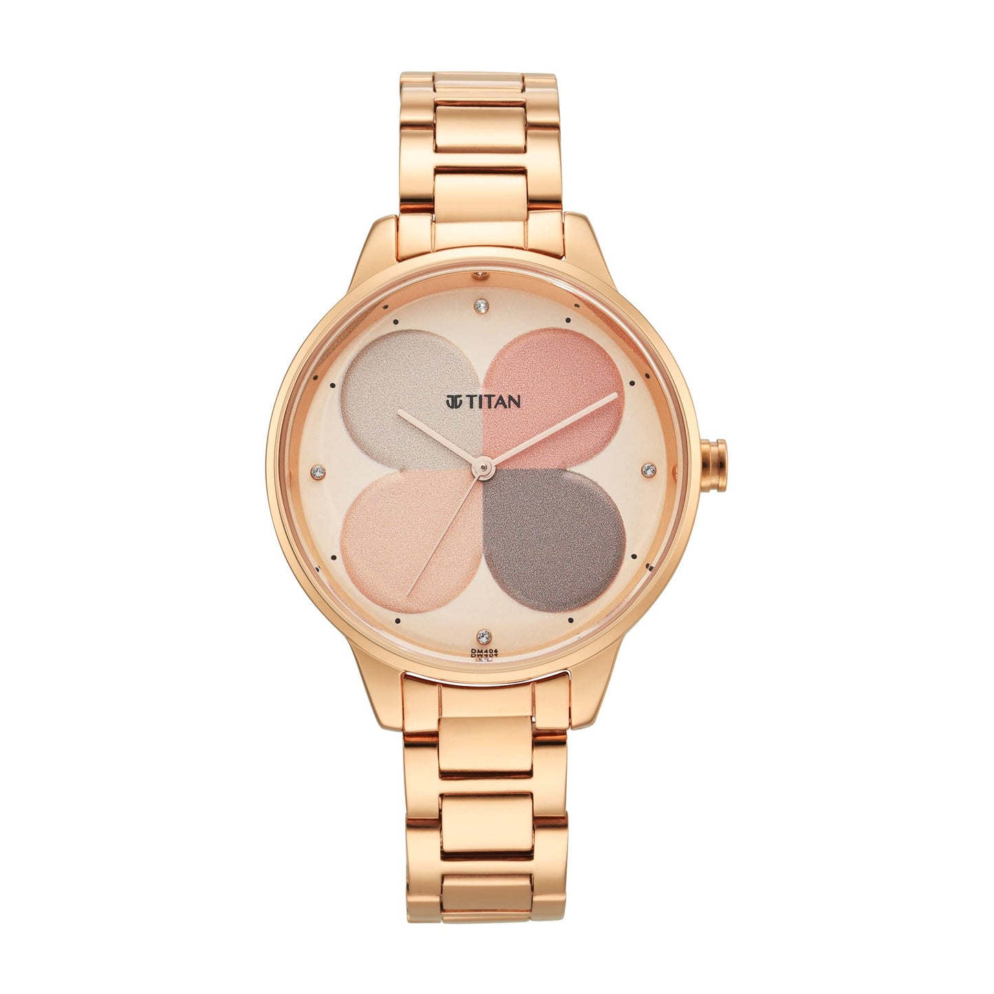 Titan Purple Glam It Up Multicoloured Dial Women Analog Watch with Stainless Steel Strap-NS2648WM02/NT2648WM02